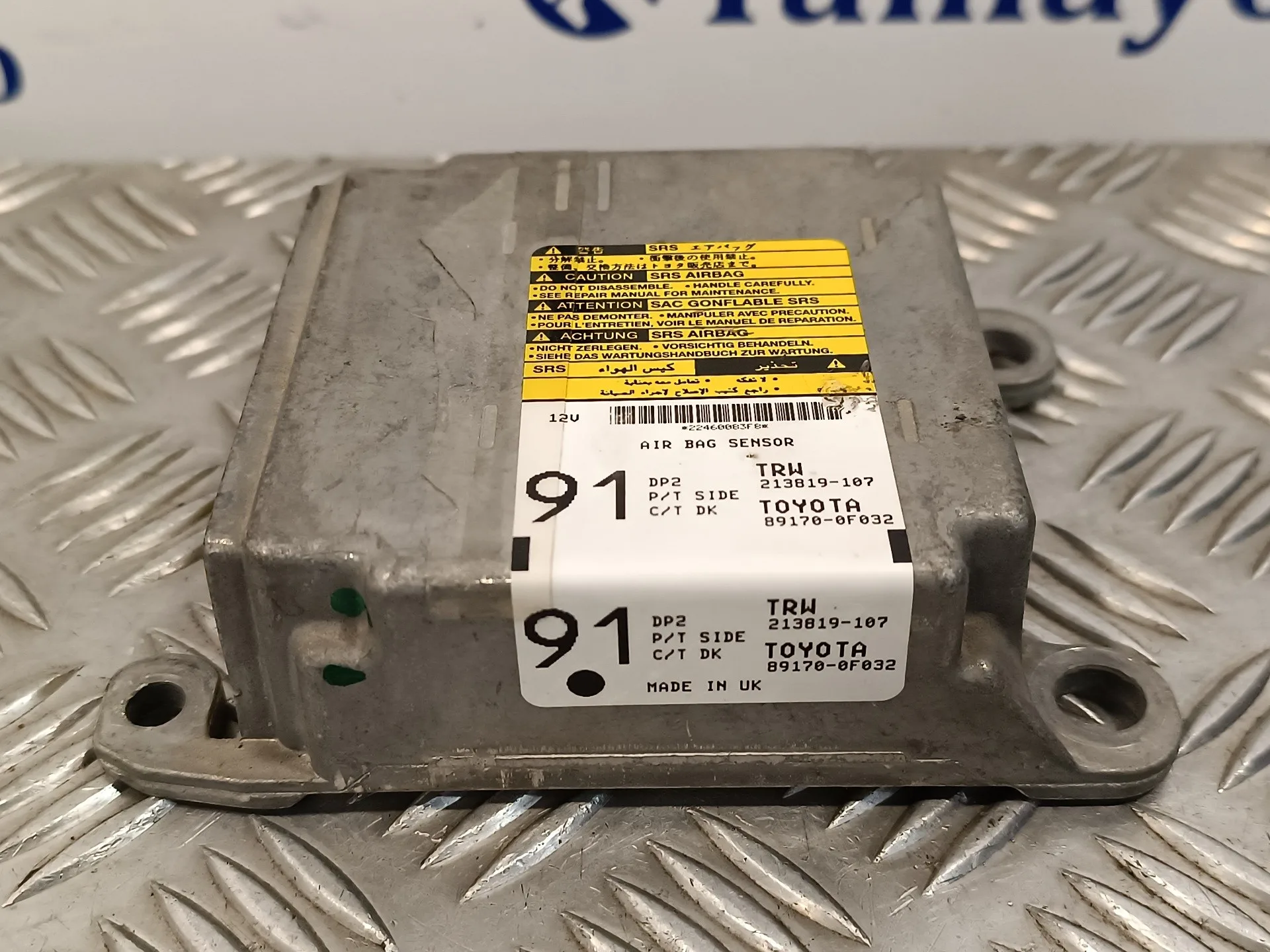 Centralita Airbag para Toyota Corolla Verso (R1)