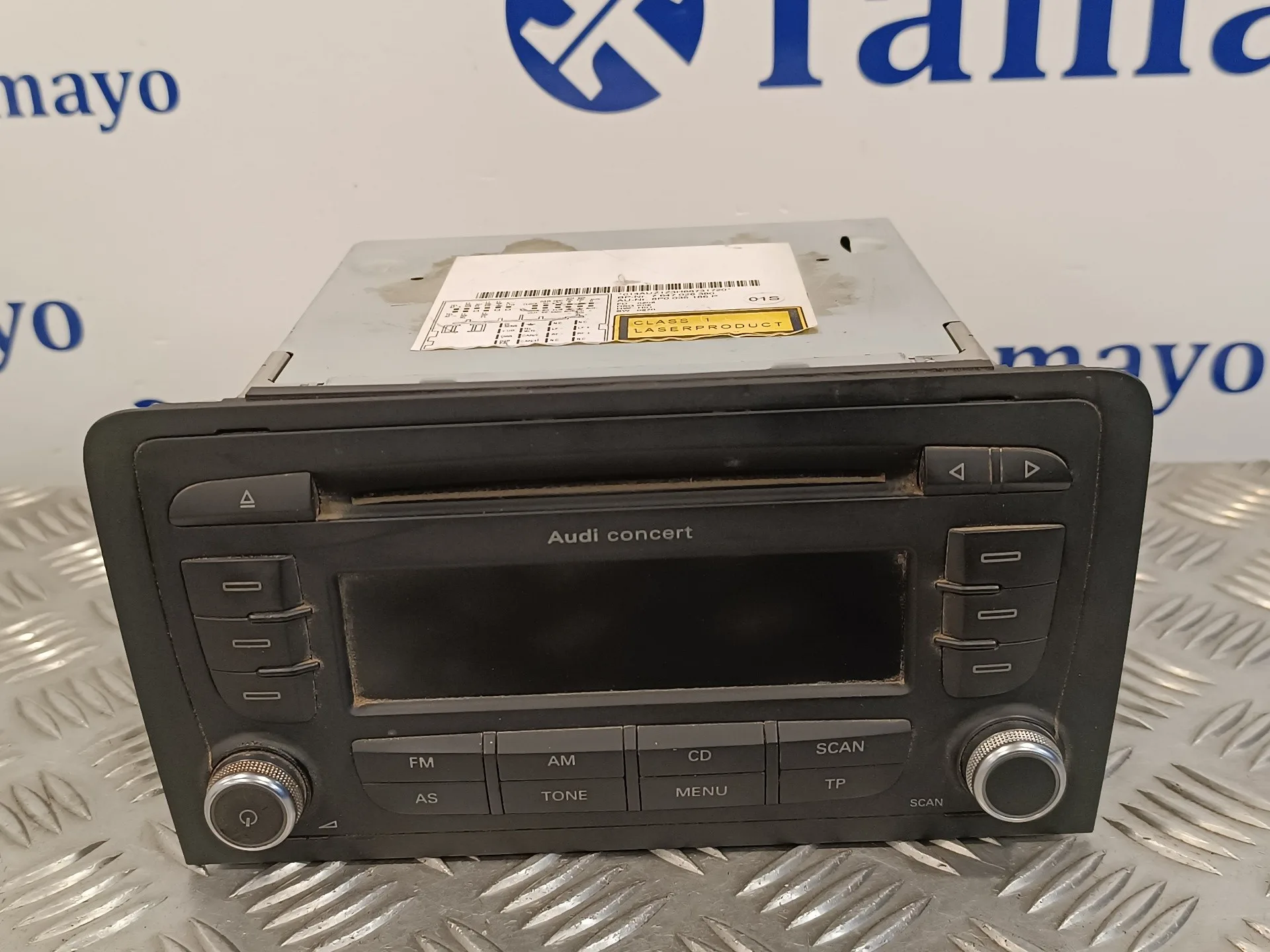 Sistema Audio / Radio Cd para Audi A3 Sportback (8P)