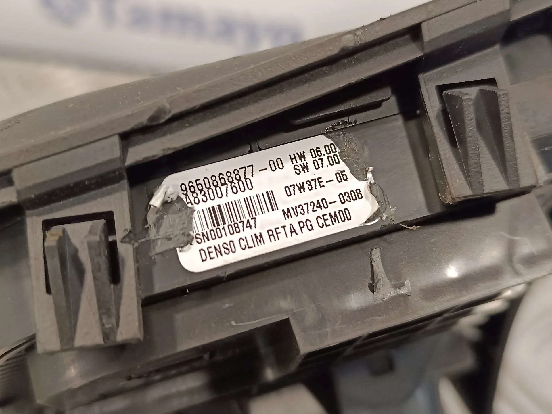 Mando Climatizador para Citroën C4 Grand Picasso