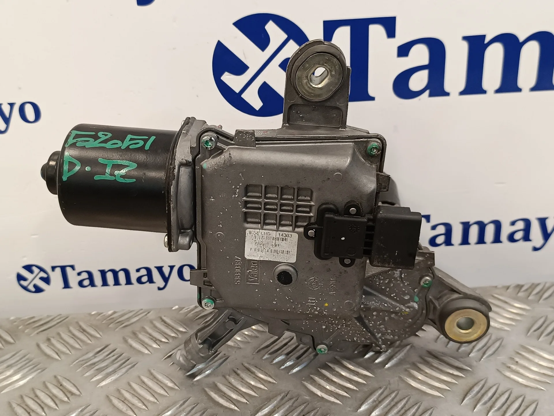 Motor Limpia Delantero para Citroën C4 Grand Picasso