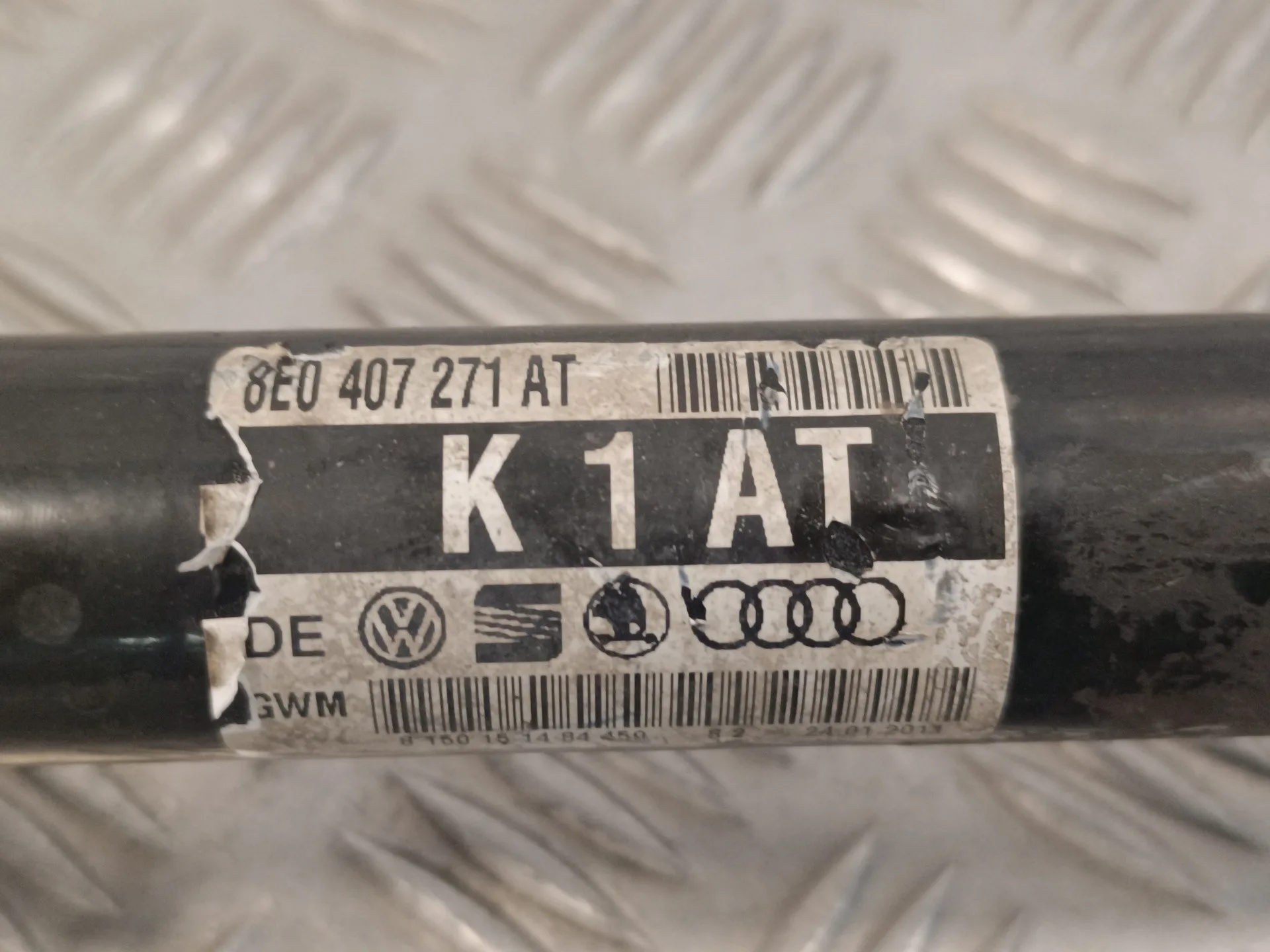 Transmision Delantera Izquierda para Seat Exeo St (3R5)(2009>)
