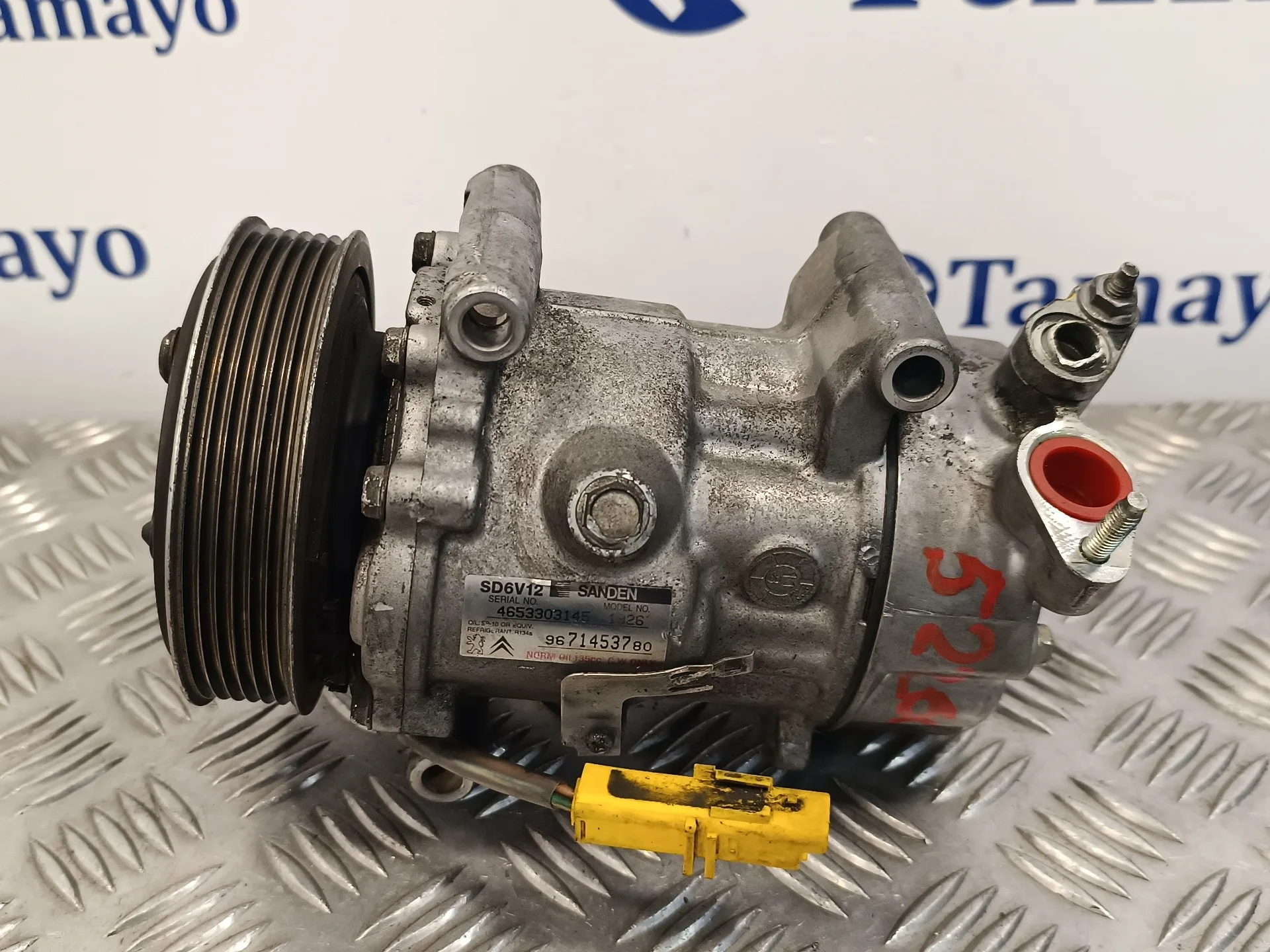 Compresor Aire Acondicionado para Peugeot 206+