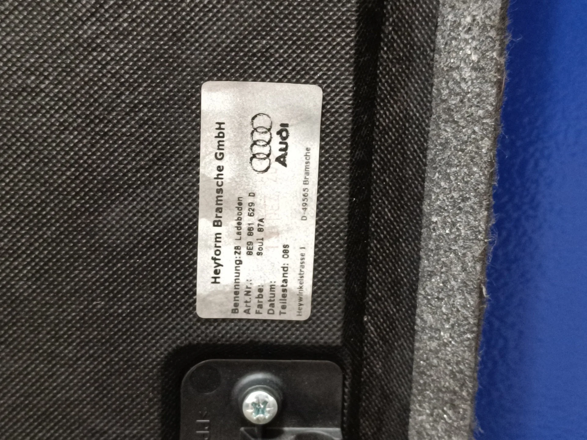 Tapizado Maletero para Seat Exeo St (3R5)(2009>)