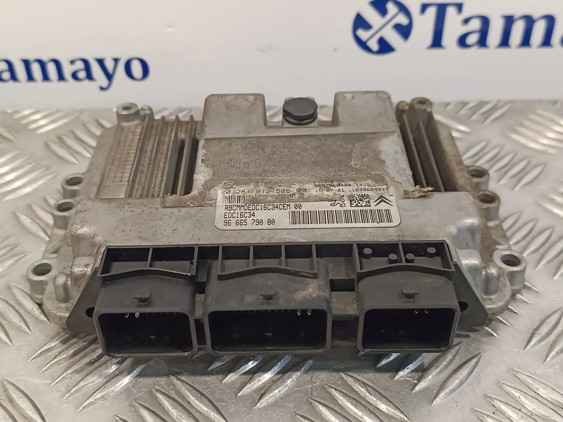 Centralita Motor Uce para Peugeot 206+