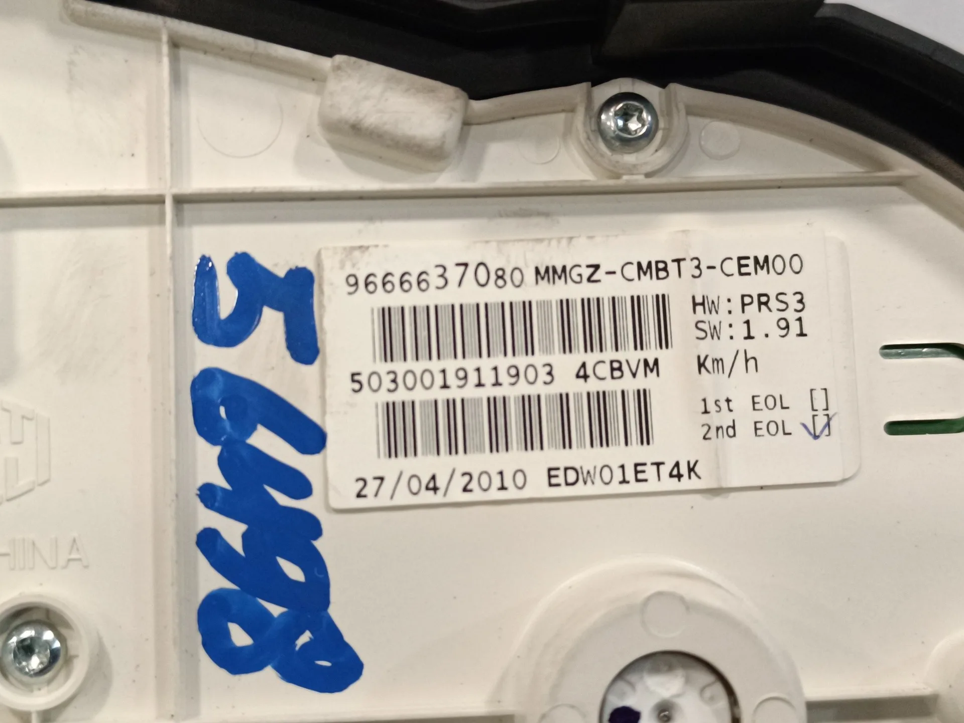 Cuadro Instrumentos para Peugeot 206+