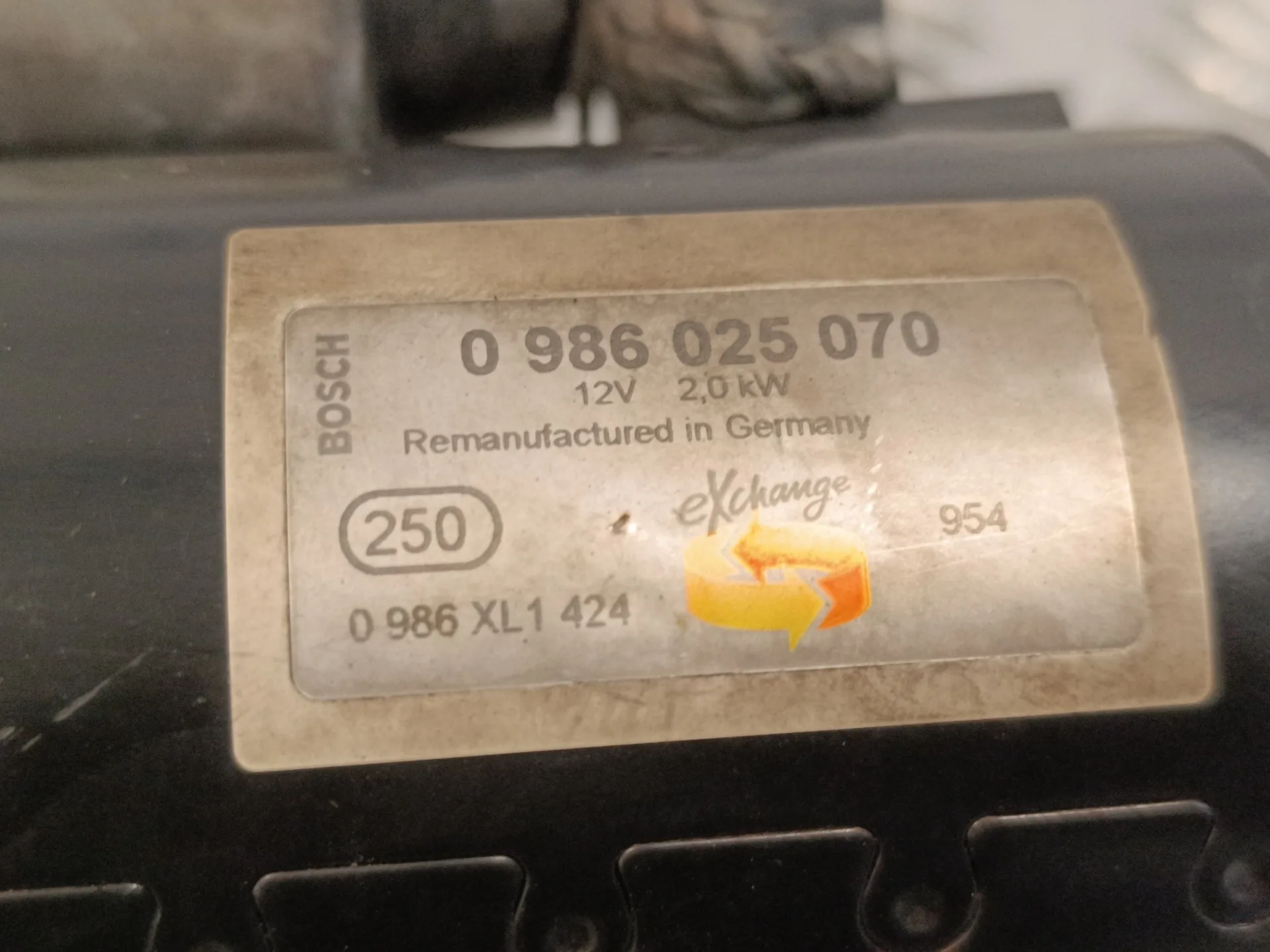 Motor Arranque para Skoda Rapid