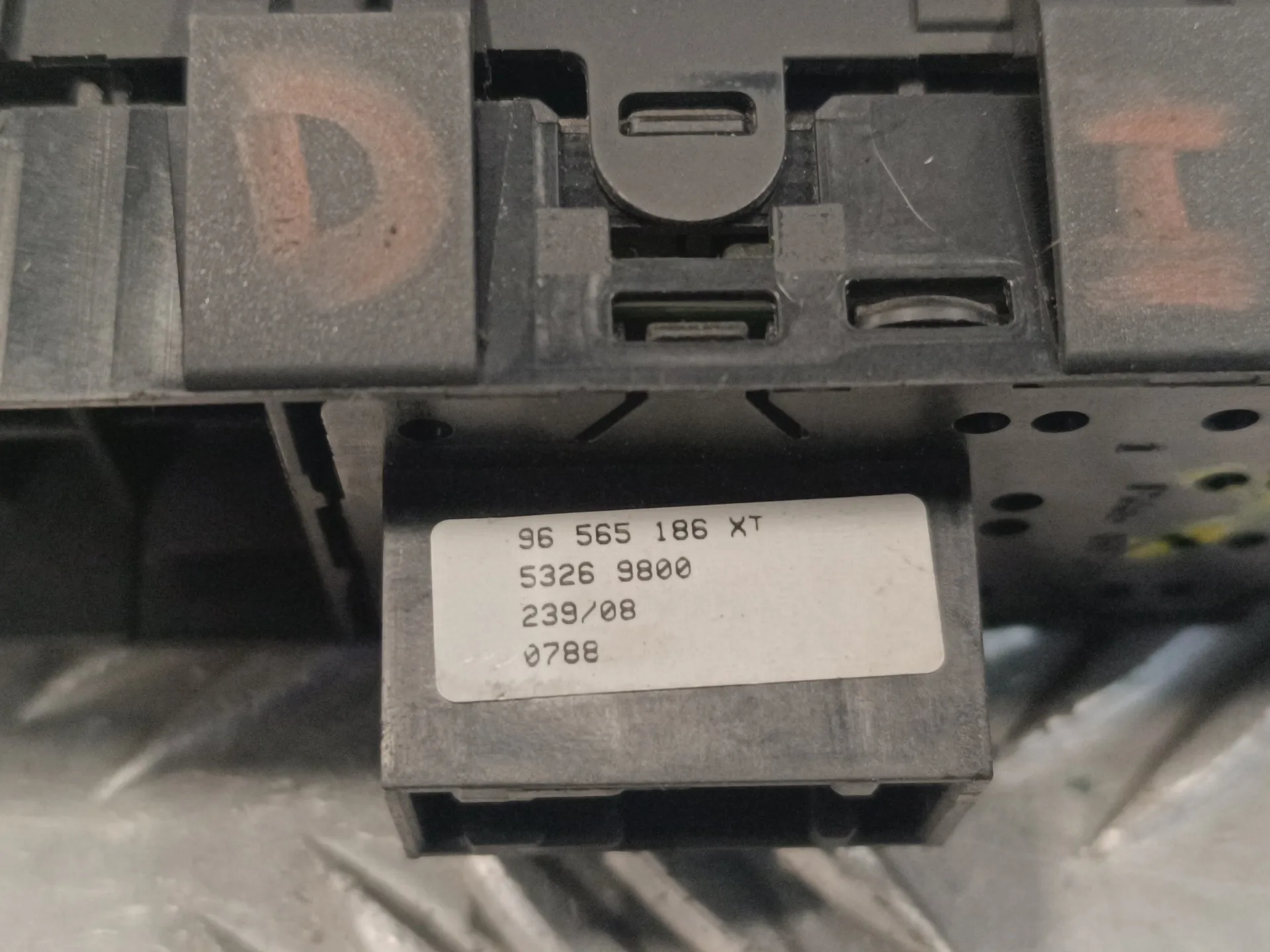 Mando Elevalunas Delantero Izquierdo para Peugeot 308 Sw