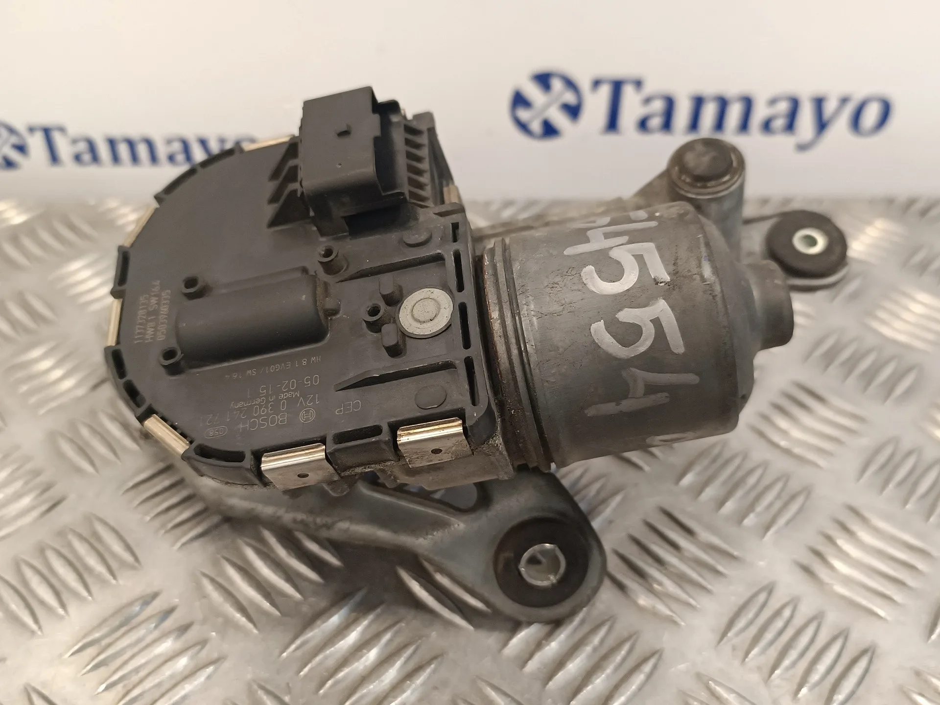 Motor Limpia Delantero para Peugeot 407
