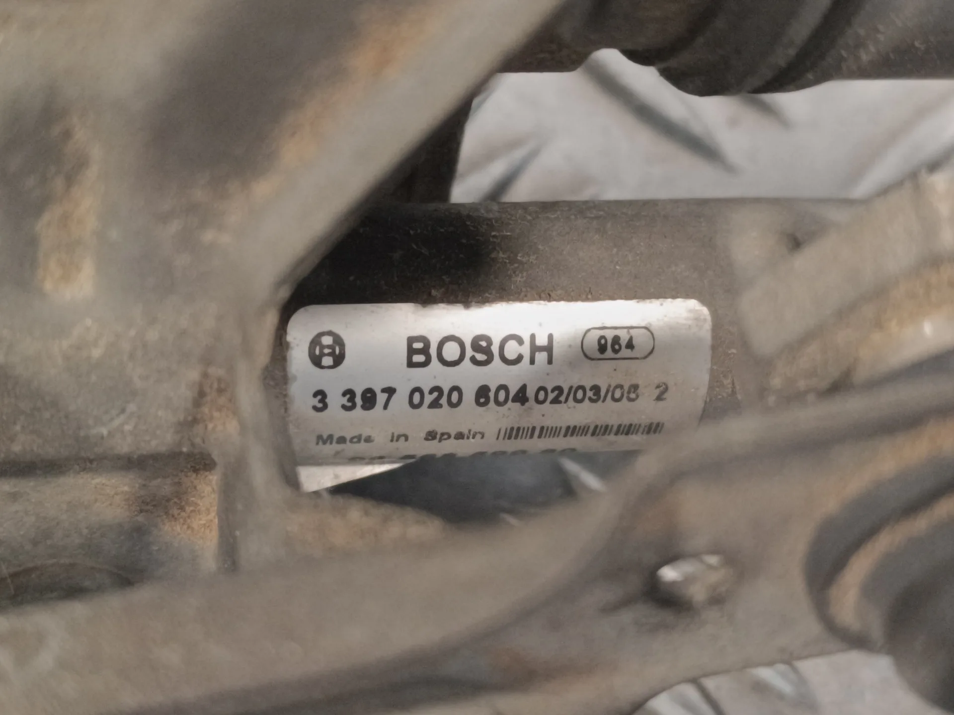 Motor Limpia Delantero para Peugeot 407