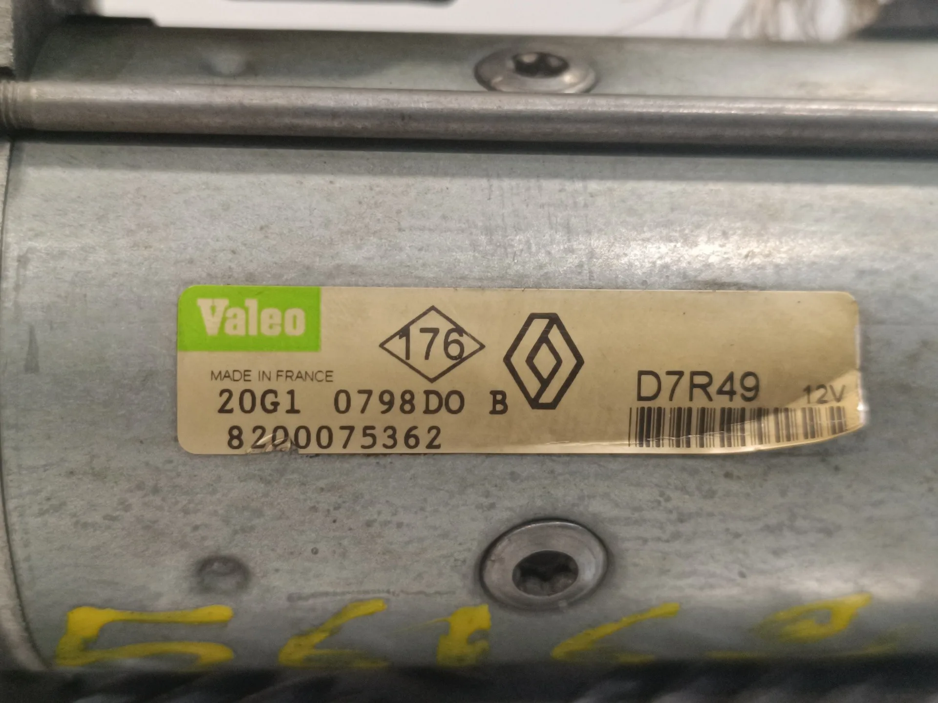 Motor Arranque para Renault Laguna Ii (Bg0)
