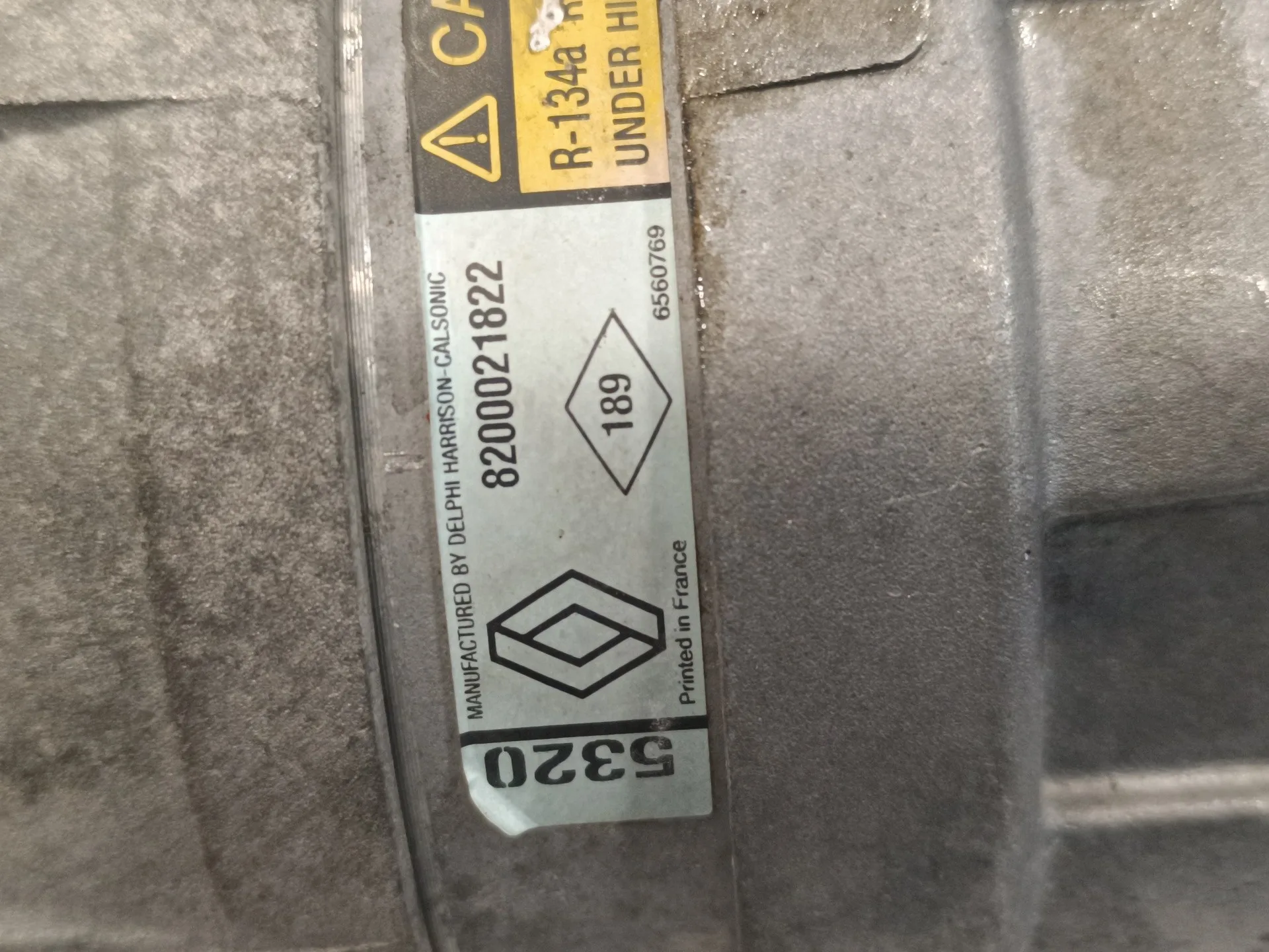 Compresor Aire Acondicionado para Renault Laguna Ii (Bg0)