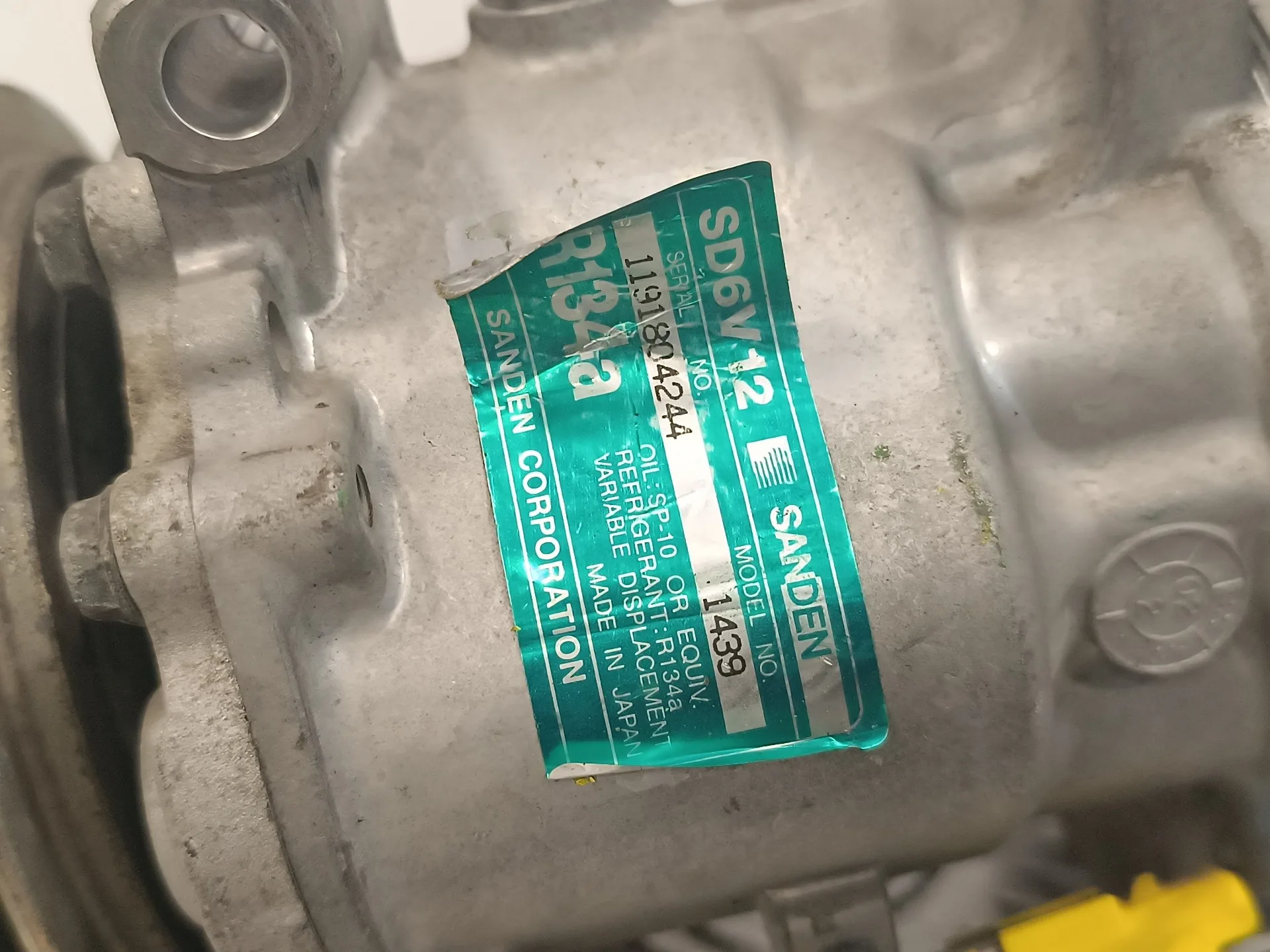 Compresor Aire Acondicionado para Citroën C3