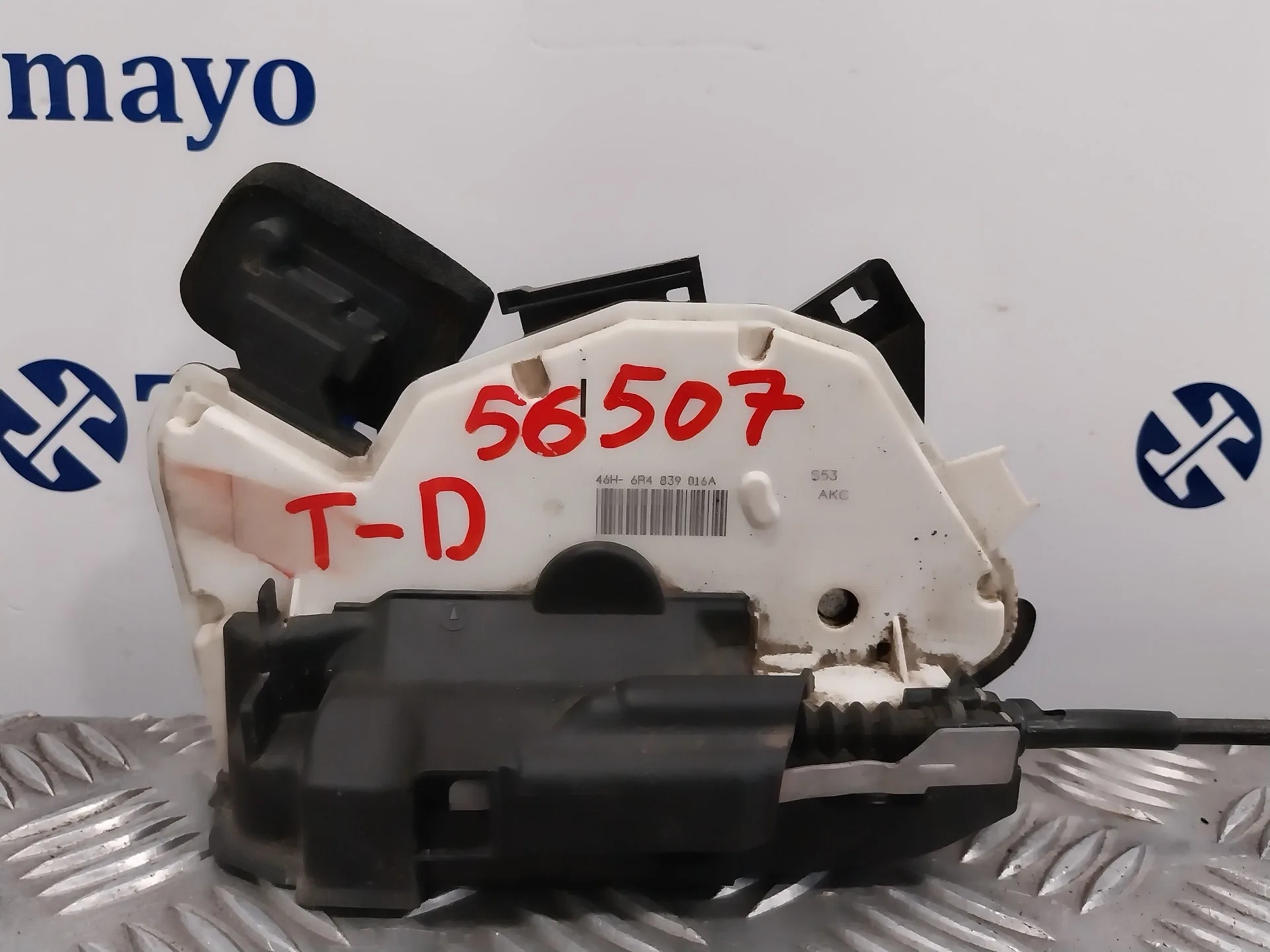Cerradura Puerta Trasera Derecha para Volkswagen Polo (6C1)
