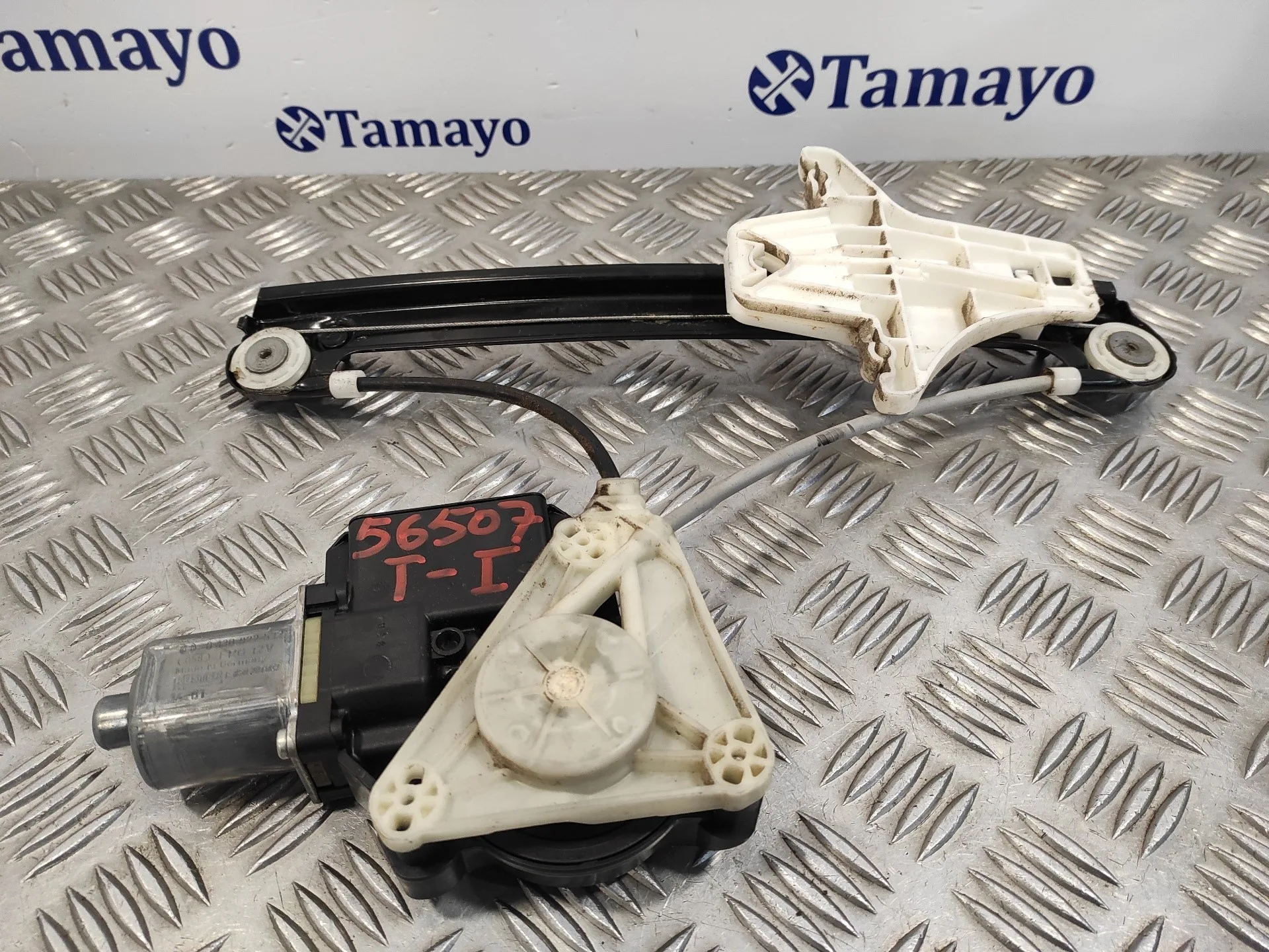 Elevalunas Trasero Izquierdo para Volkswagen Polo (6C1)