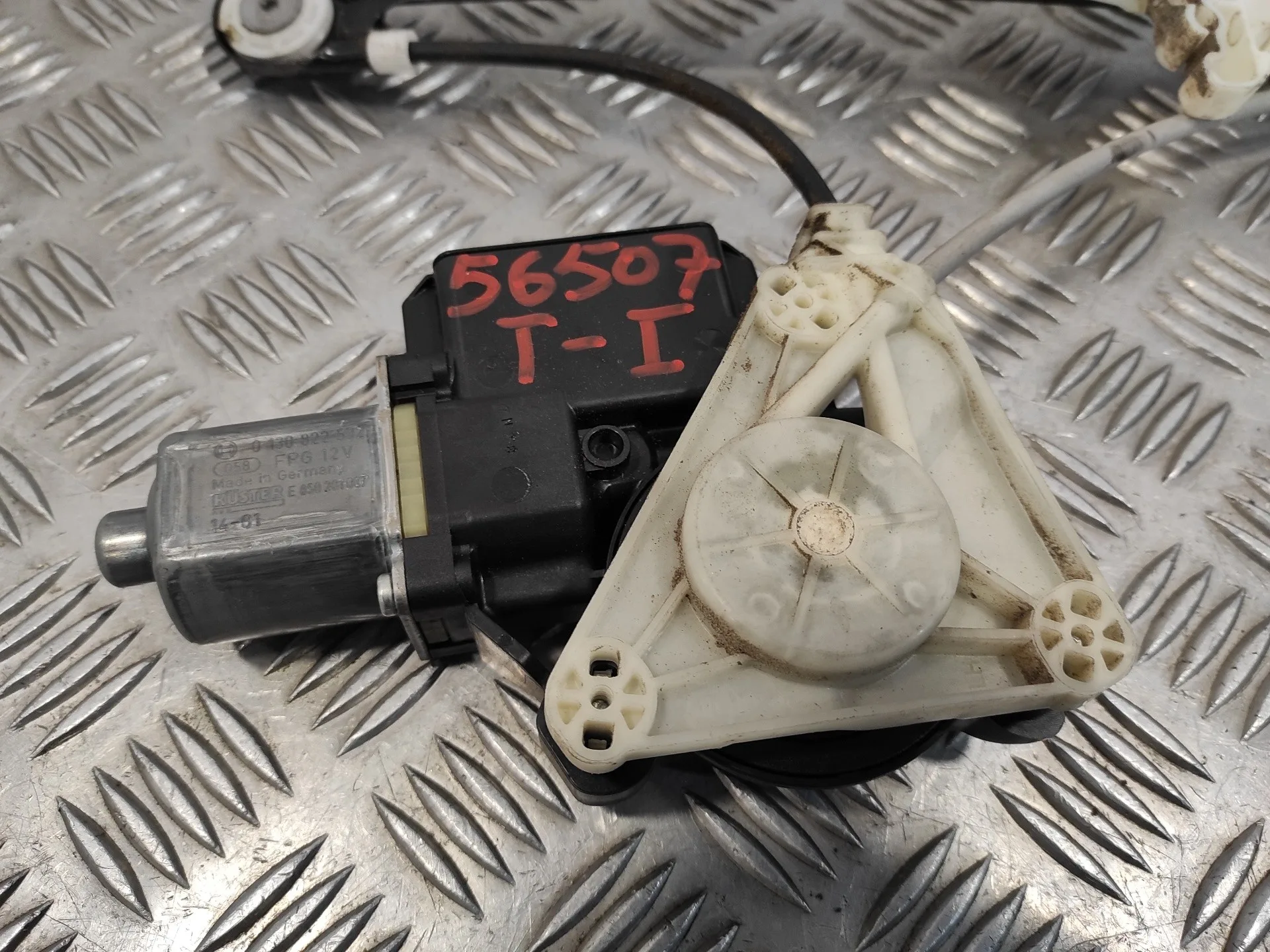 Elevalunas Trasero Izquierdo para Volkswagen Polo (6C1)