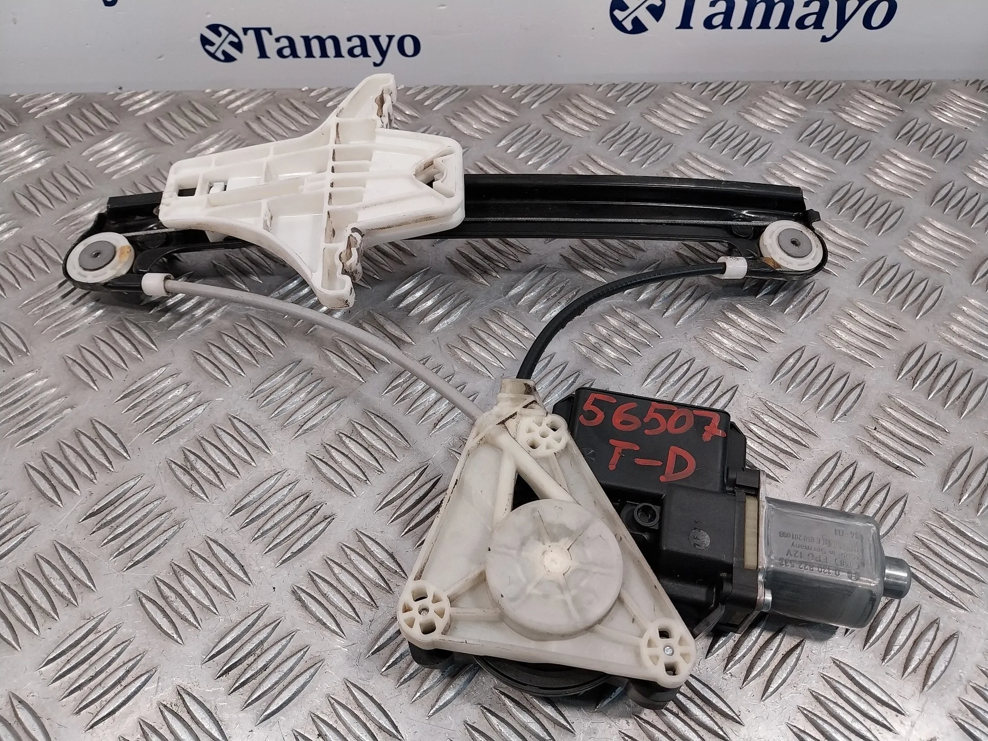 Elevalunas Trasero Derecho para Volkswagen Polo (6C1)