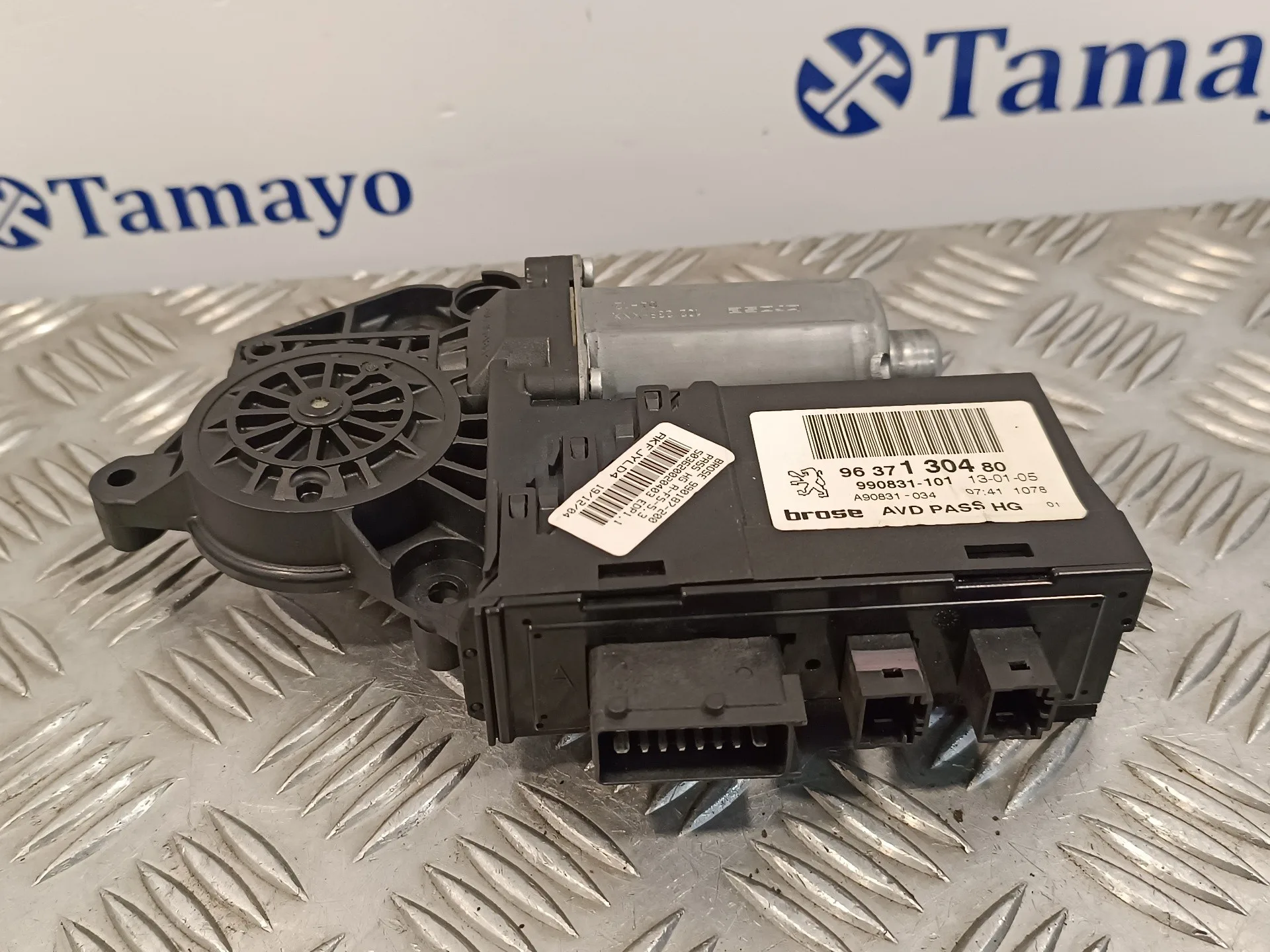 Motor Elevalunas Delantero Derecho para Peugeot 307 Break / Sw (S1)