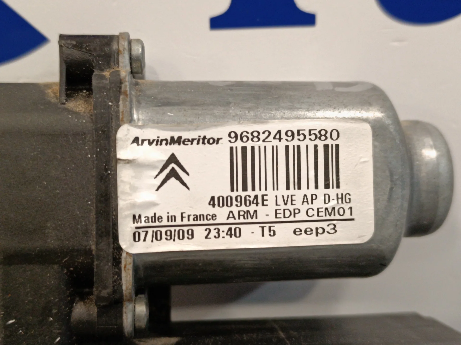 Motor Elevalunas Delantero Derecho para Citroën C4 Grand Picasso