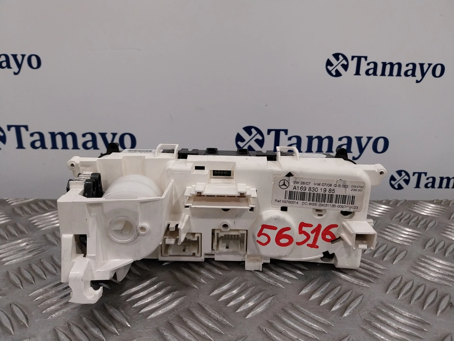 Mando Climatizador para Mercedes-Benz Clase A (W169)