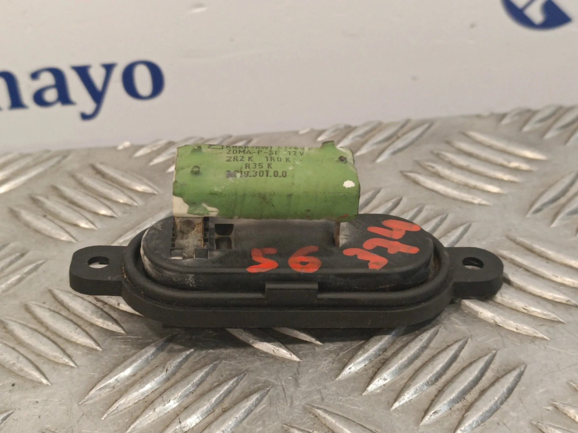 Resistencia Calefaccion para Fiat Ducato Caja Cerrada (Desde 03.94)