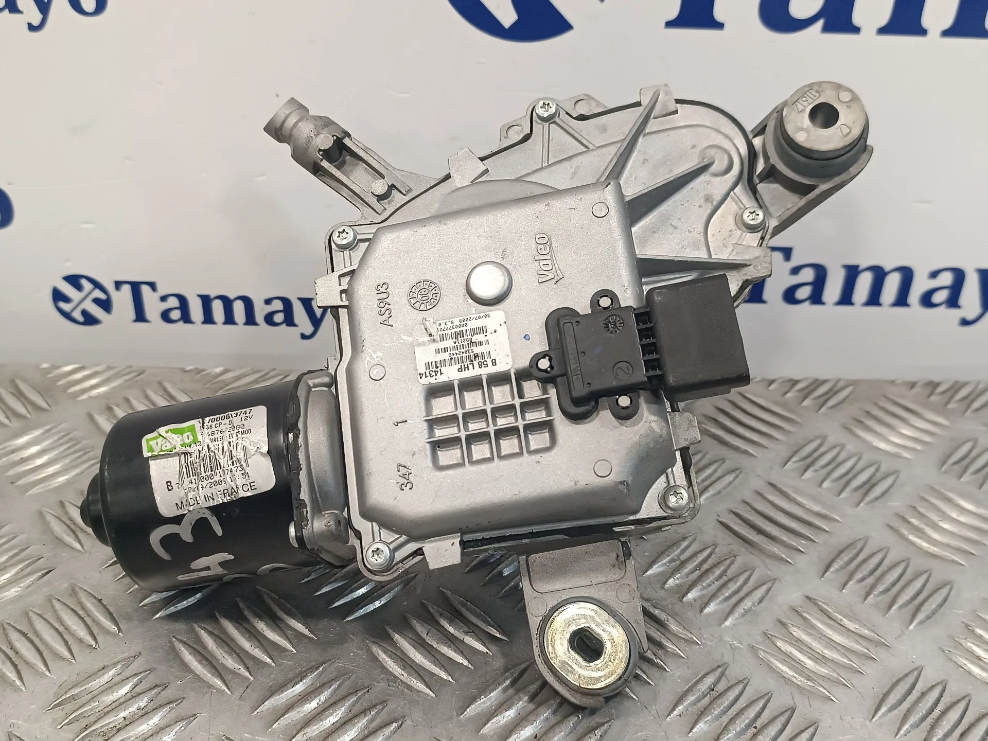 Motor Limpia Delantero para Citroën C4 Grand Picasso
