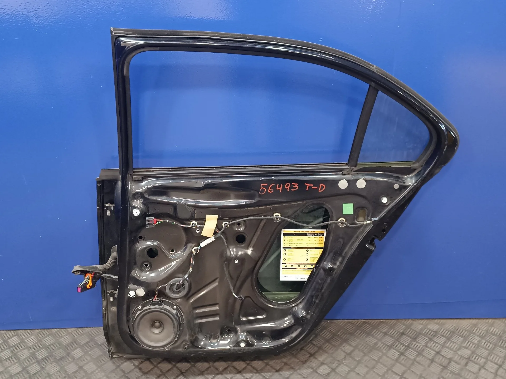 Puerta Trasera Derecha para Skoda Rapid