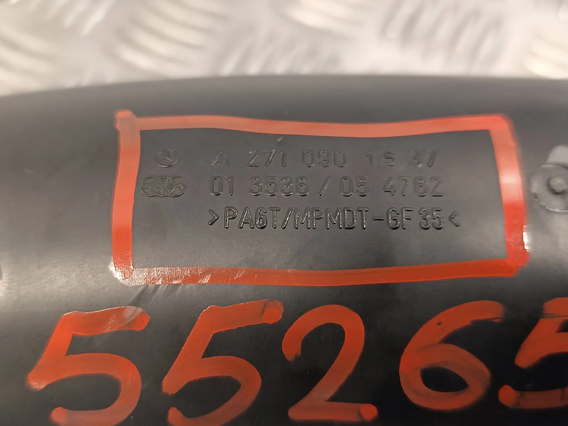 Tubo Presion Turbocompresor para Mercedes-Benz Clase C (W203) Sportcoupe