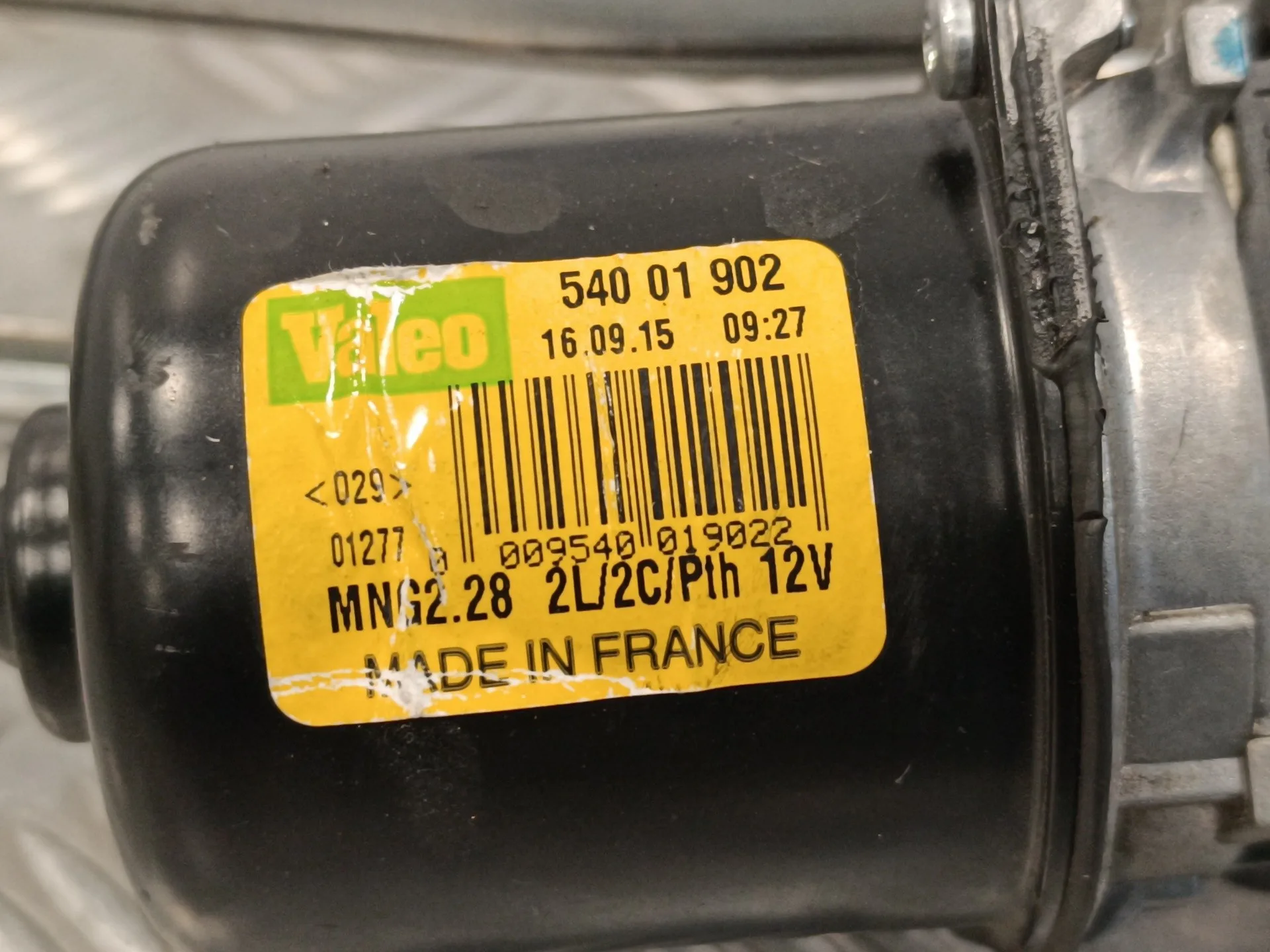 Motor Limpia Delantero para Renault Kangoo