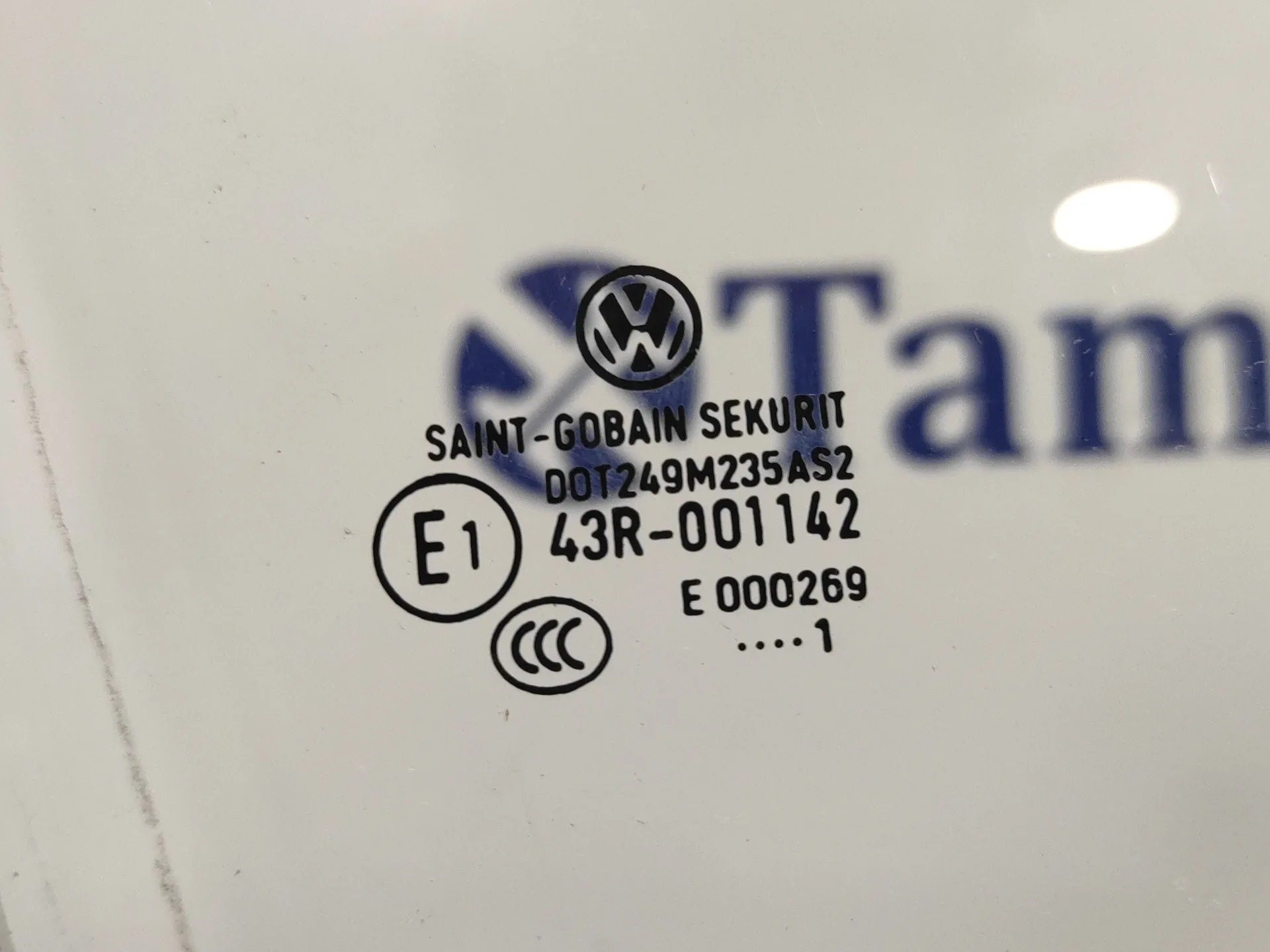 Luna Delantera Derecha para Volkswagen Polo (6R1)