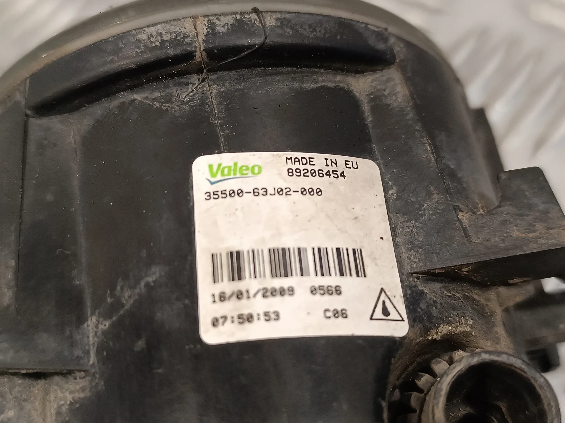 Faro Antiniebla Derecho para Opel Agila B