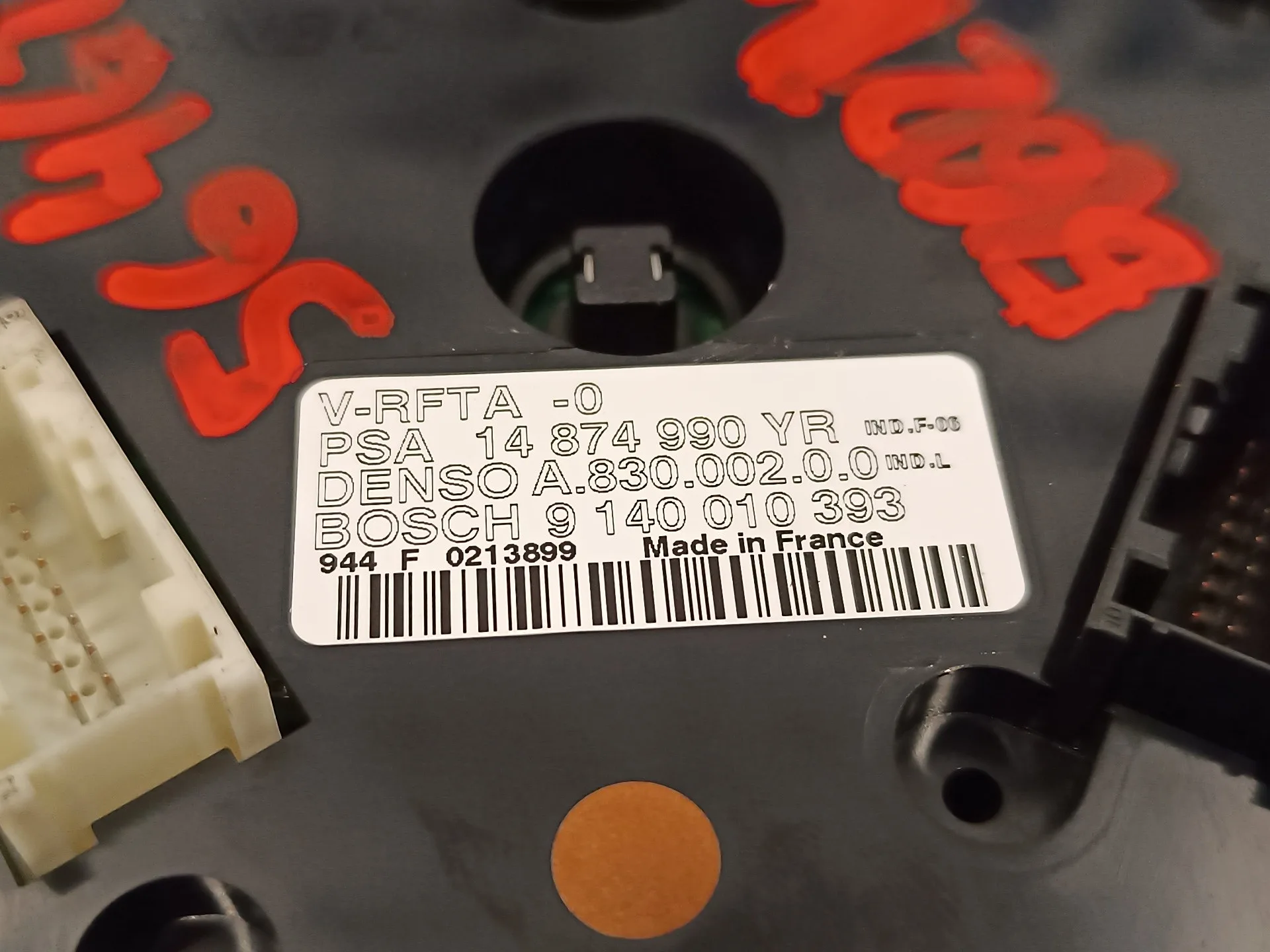 Mando Climatizador para Peugeot 807