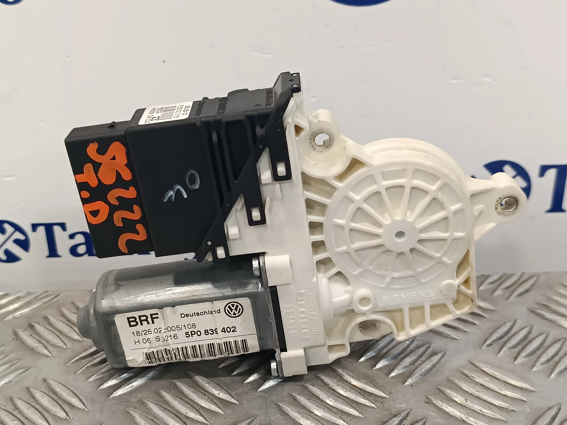 Motor Elevalunas Trasero Derecho para Seat Altea (5P1)