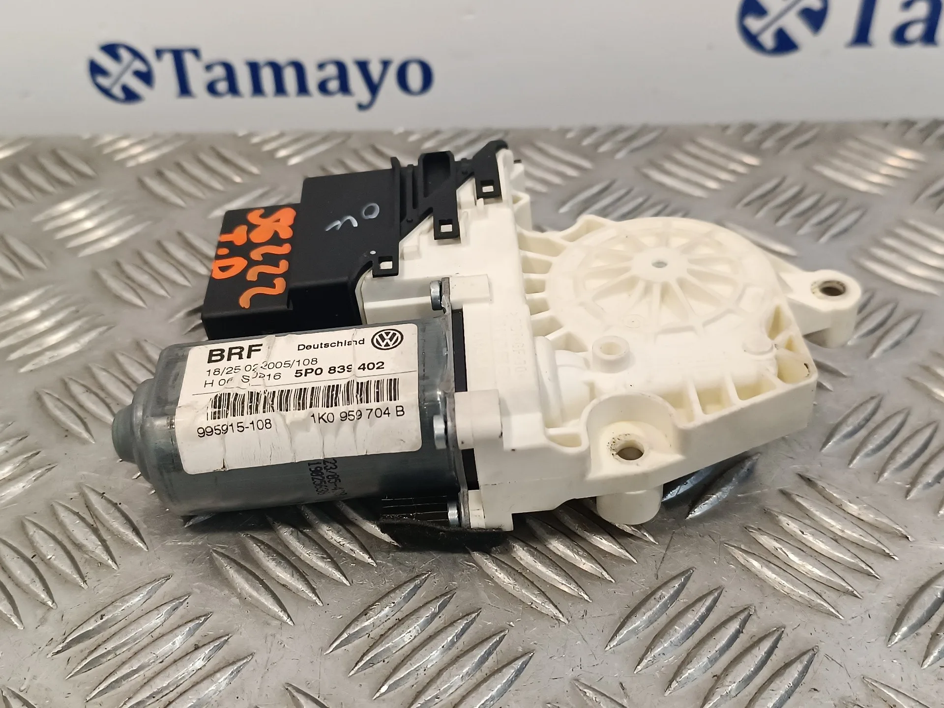 Motor Elevalunas Trasero Derecho para Seat Altea (5P1)