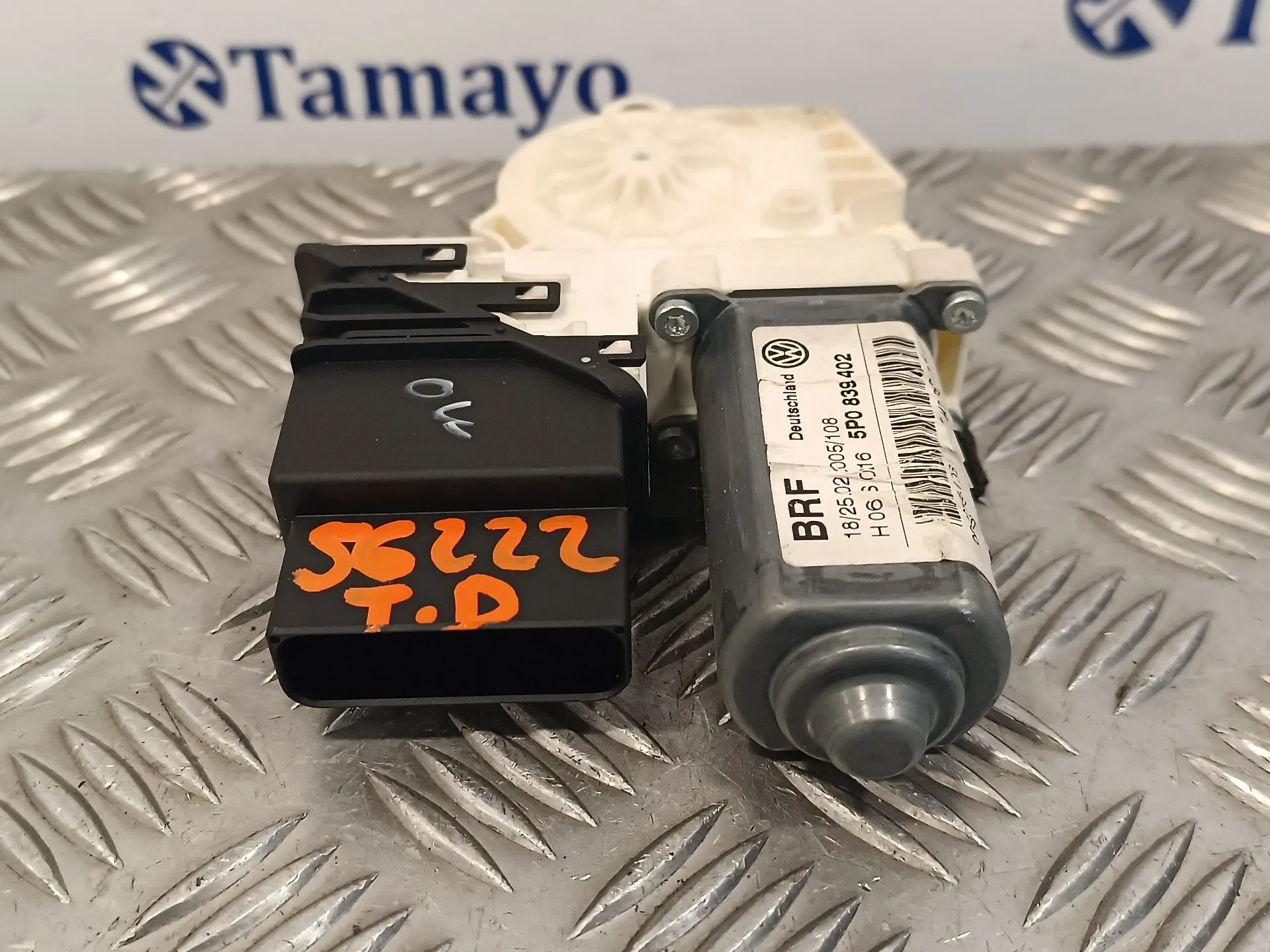 Motor Elevalunas Trasero Derecho para Seat Altea (5P1)