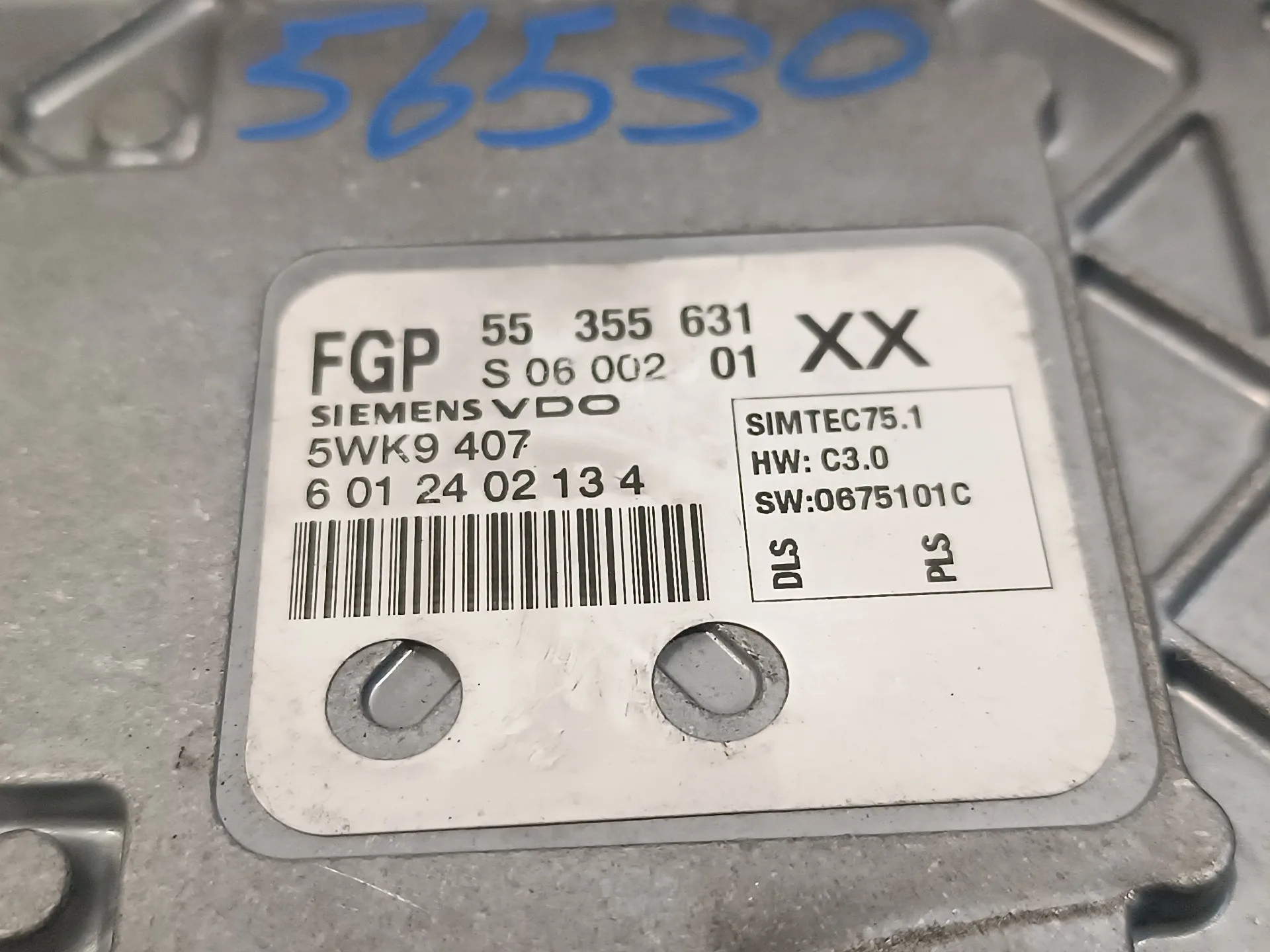 Centralita Motor Uce para Opel Vectra C Berlina