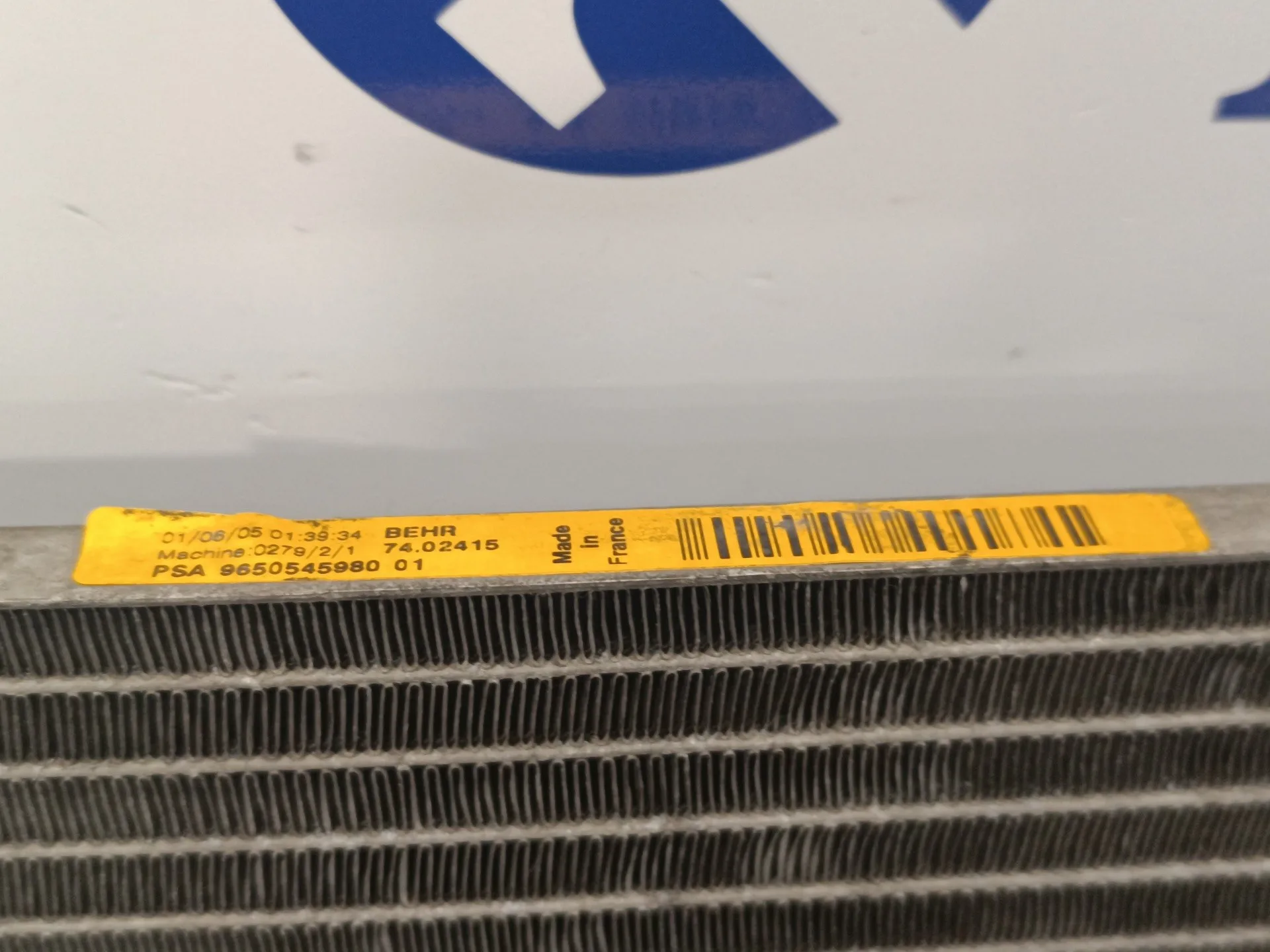 Condensador / Radiador Aire Acondicionado para Citroën C4 Berlina