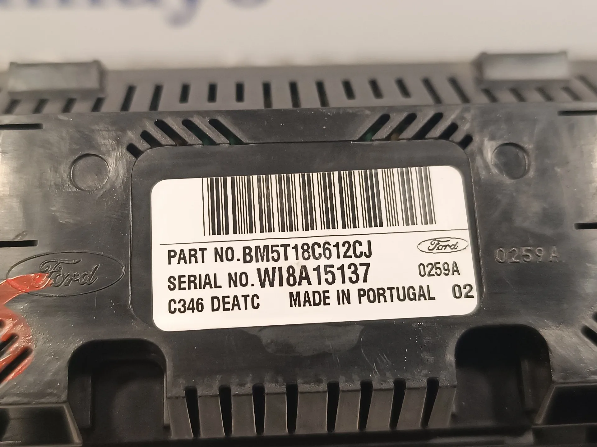 Mando Climatizador para Ford Focus Turn.