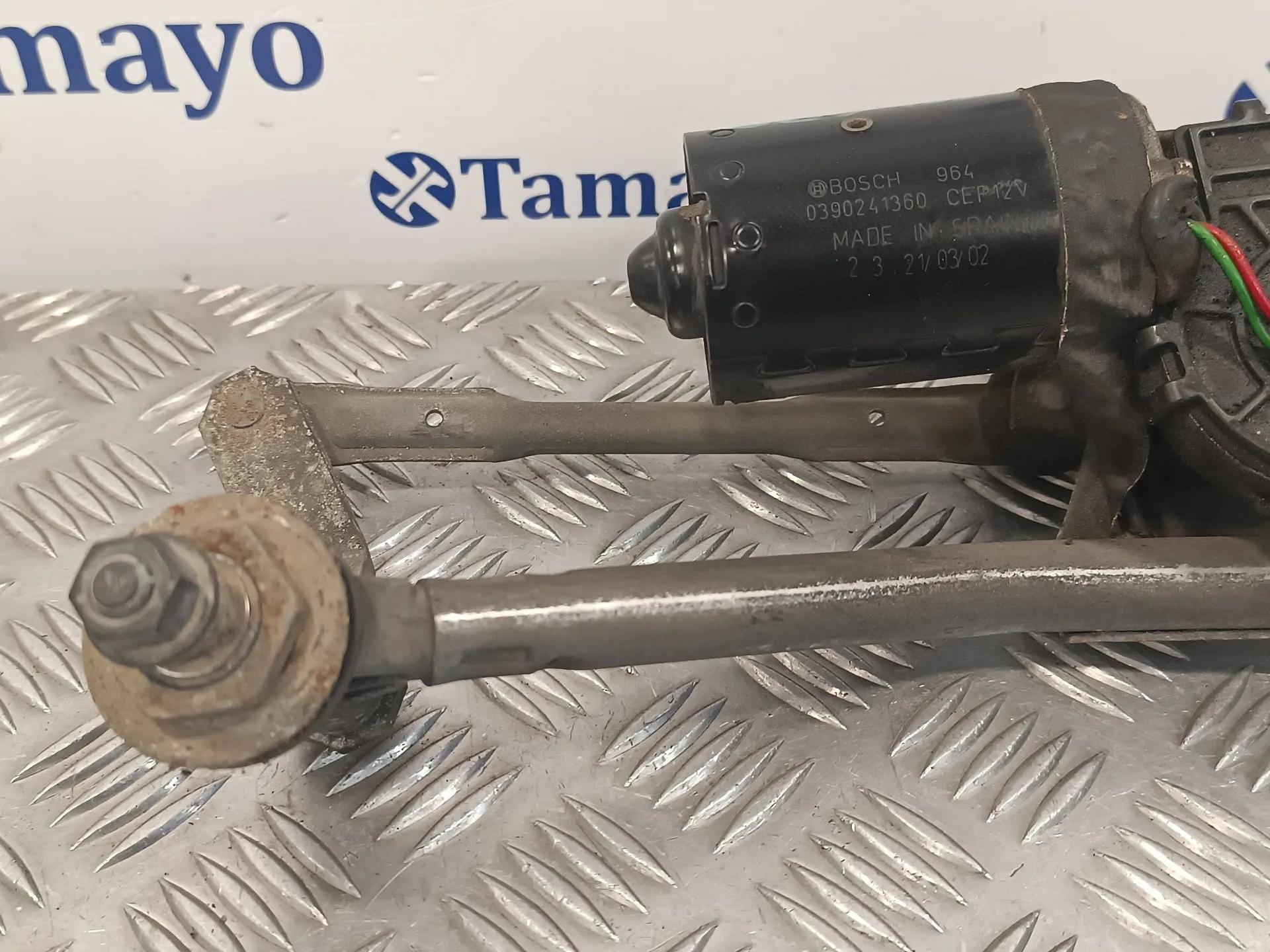 Motor Limpia Delantero para Peugeot 206 Cc