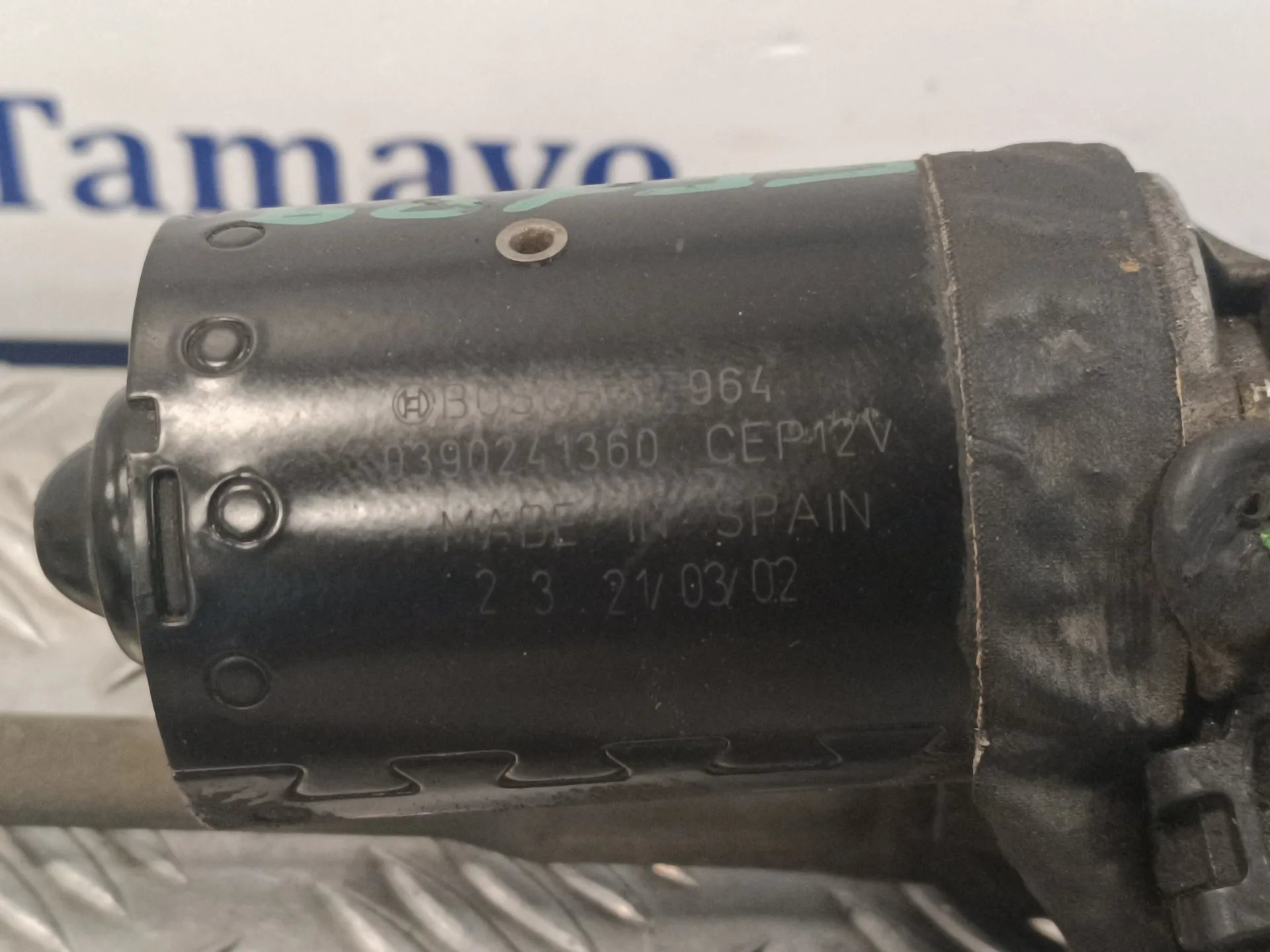 Motor Limpia Delantero para Peugeot 206 Cc