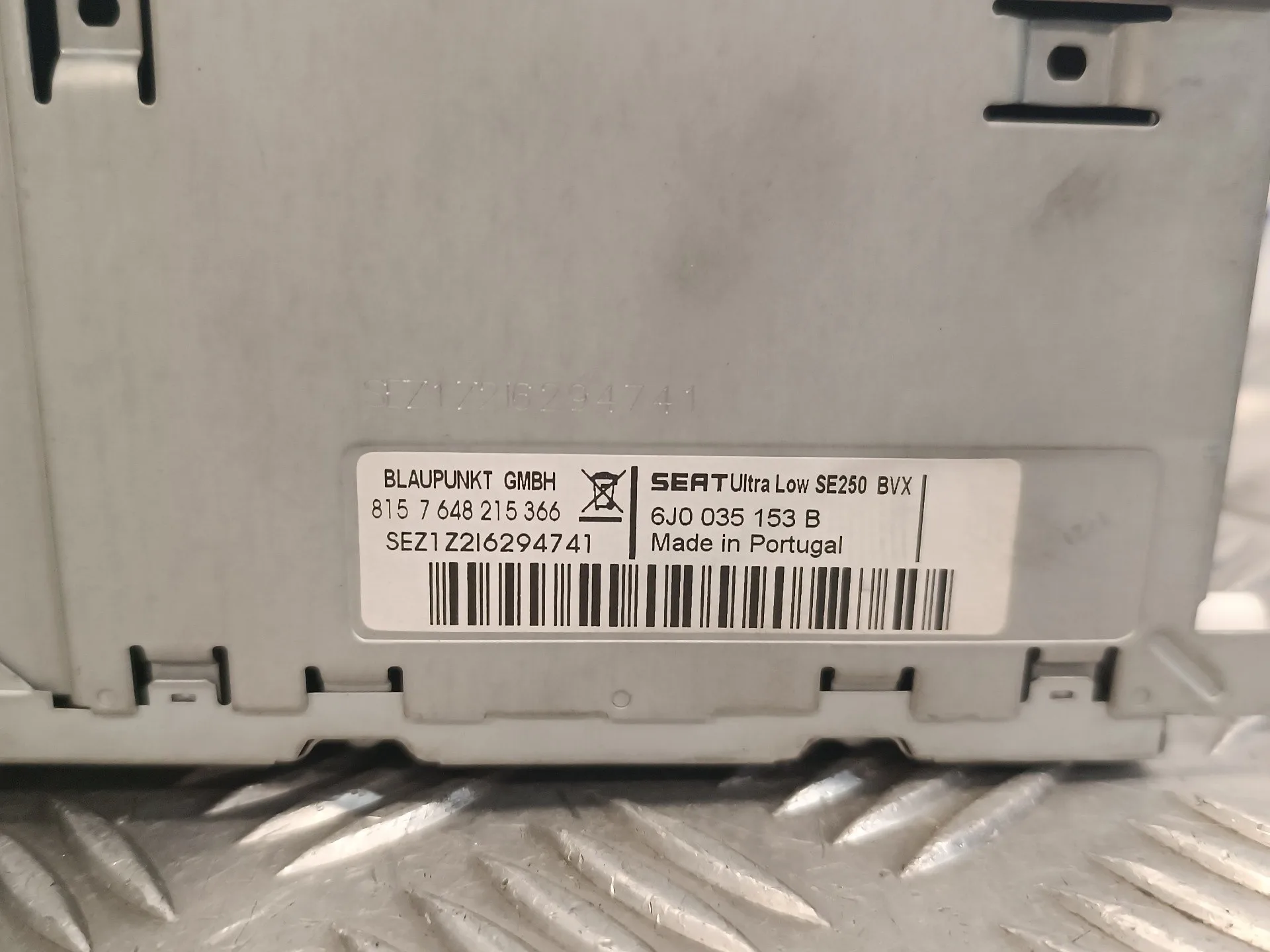 Sistema Audio / Radio Cd para Seat Ibiza Sc (6J1)