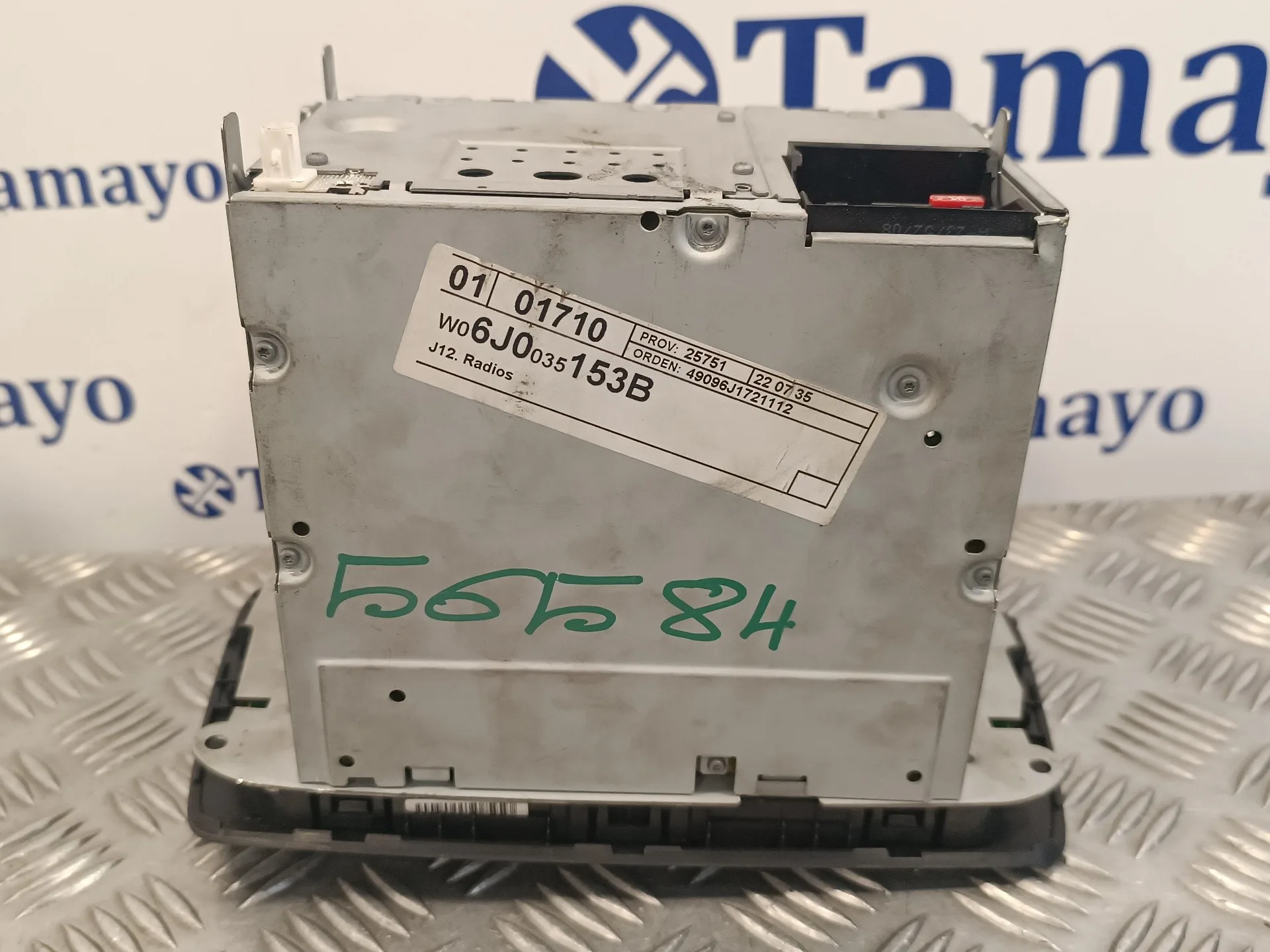 Sistema Audio / Radio Cd para Seat Ibiza Sc (6J1)