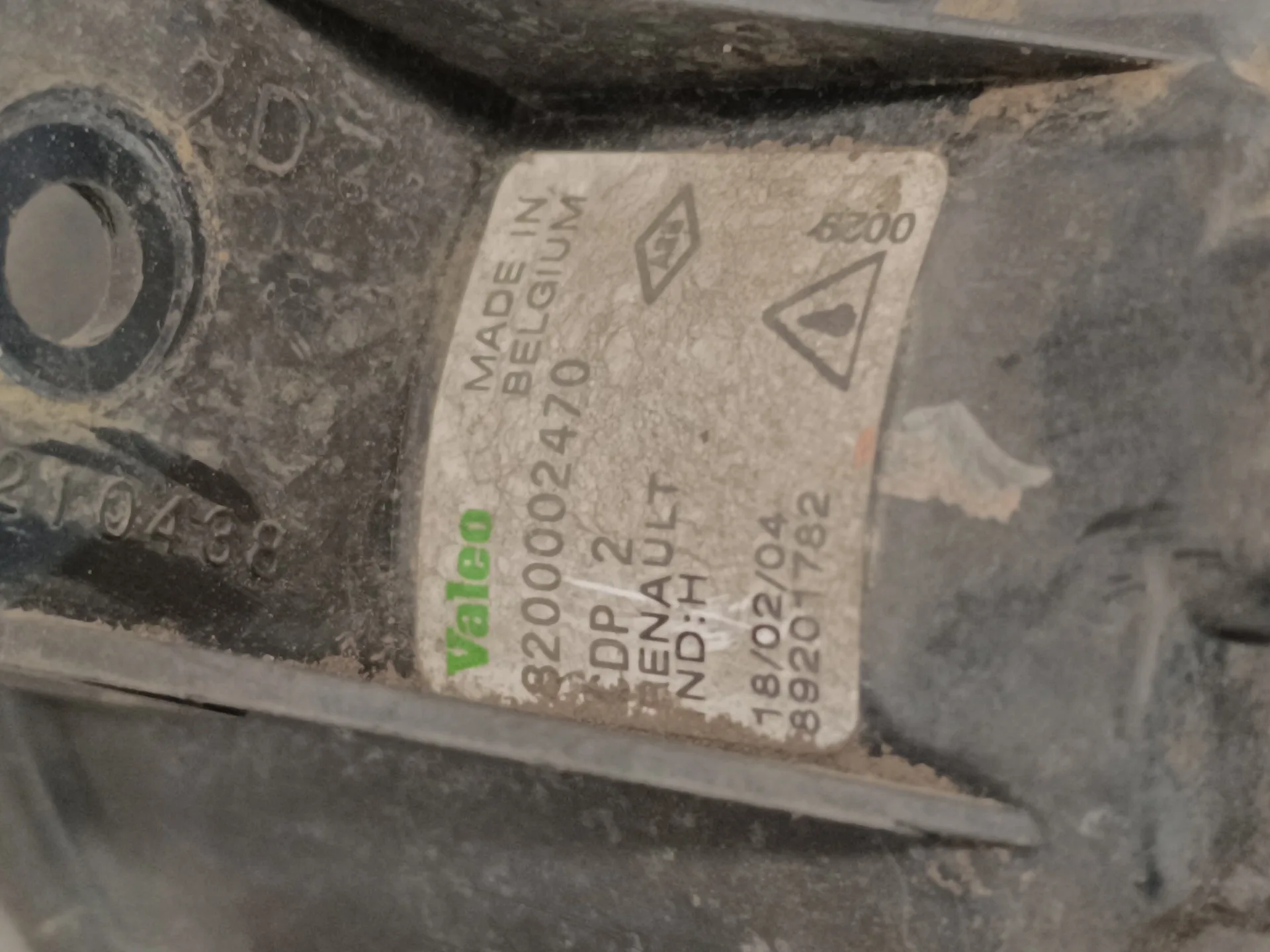 Faro Antiniebla Derecho para Renault Clio Ii Fase Ii (B/Cb0)