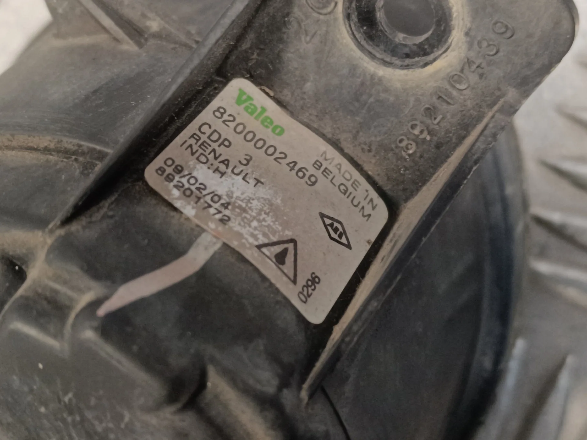 Faro Antiniebla Izquierdo para Renault Clio Ii Fase Ii (B/Cb0)