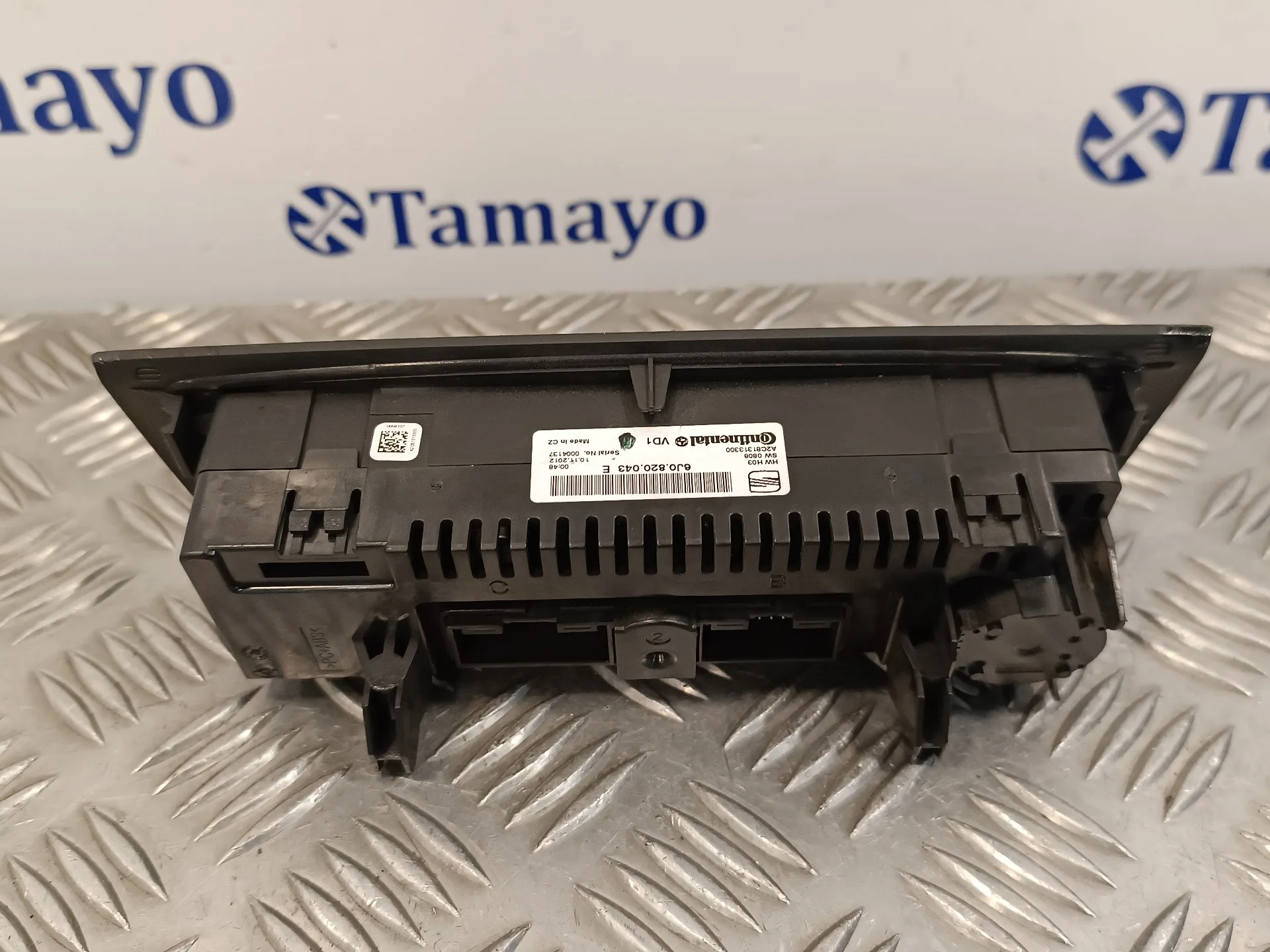 Mando Climatizador para Seat Ibiza St (6J8)