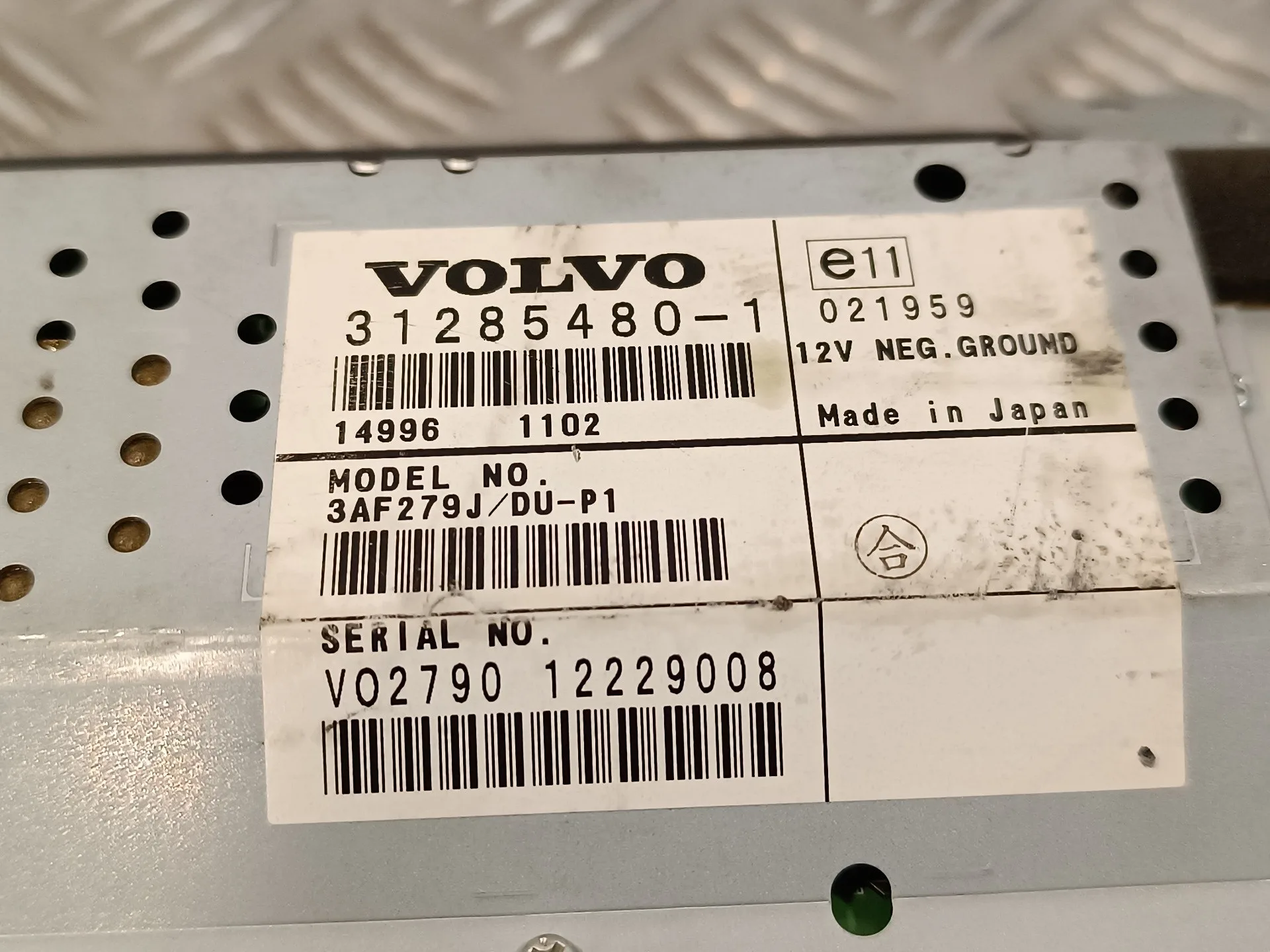 Pantalla Gps para Volvo S40 Berlina