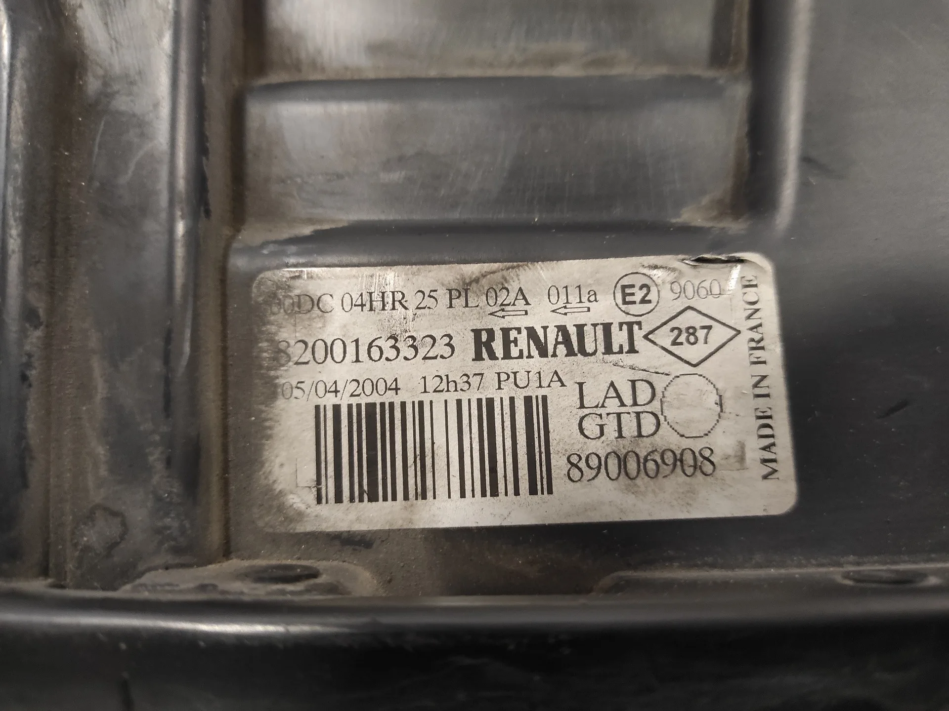 Faro Izquierdo para Renault Laguna Ii (Bg0)