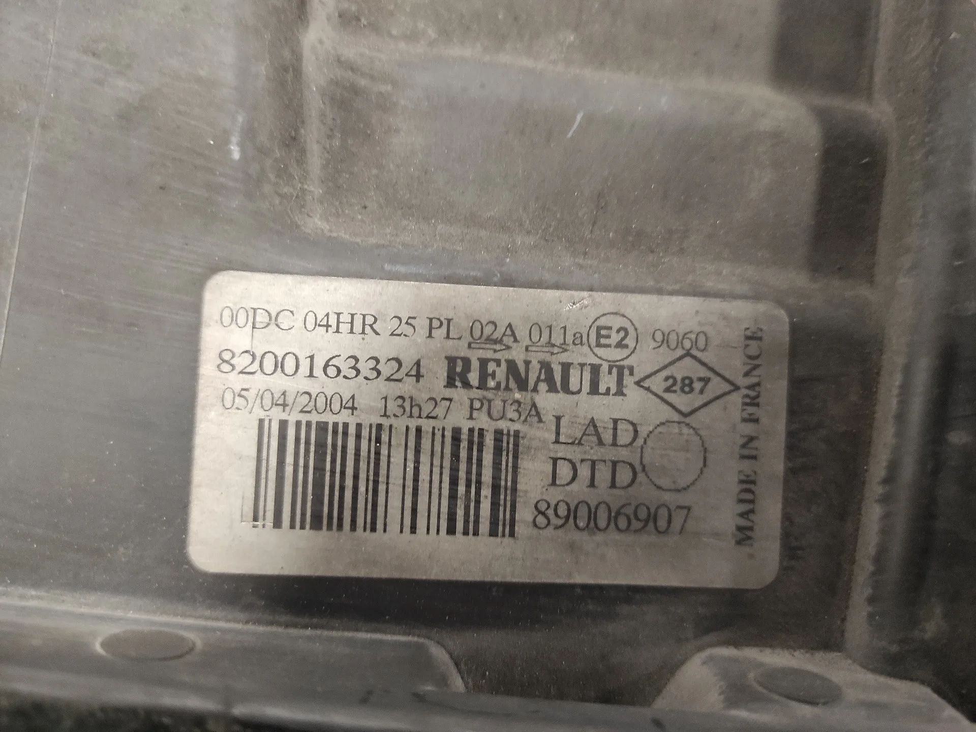 Faro Derecho para Renault Laguna Ii (Bg0)