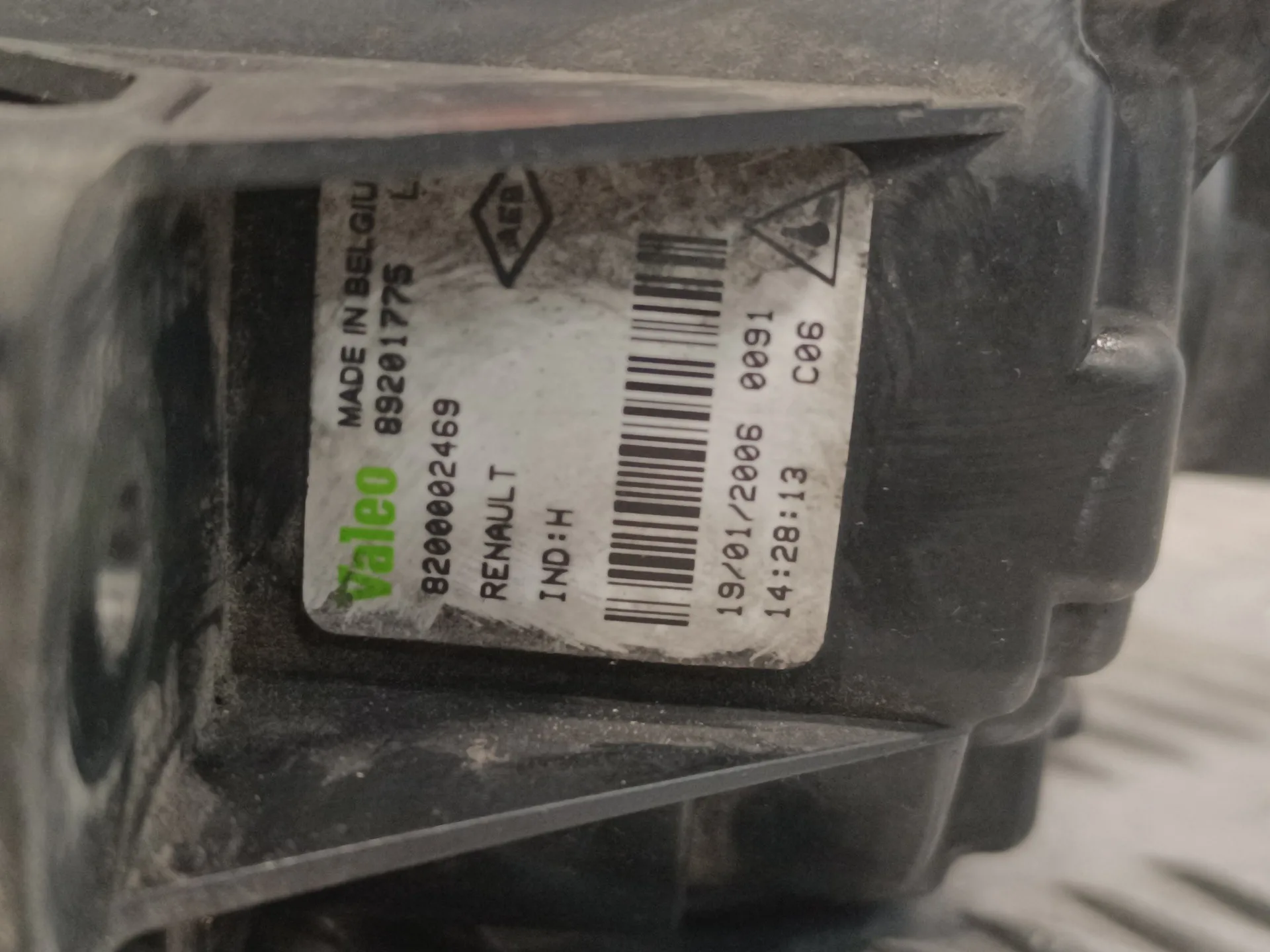 Faro Antiniebla Izquierdo para Renault Laguna Ii (Bg0)