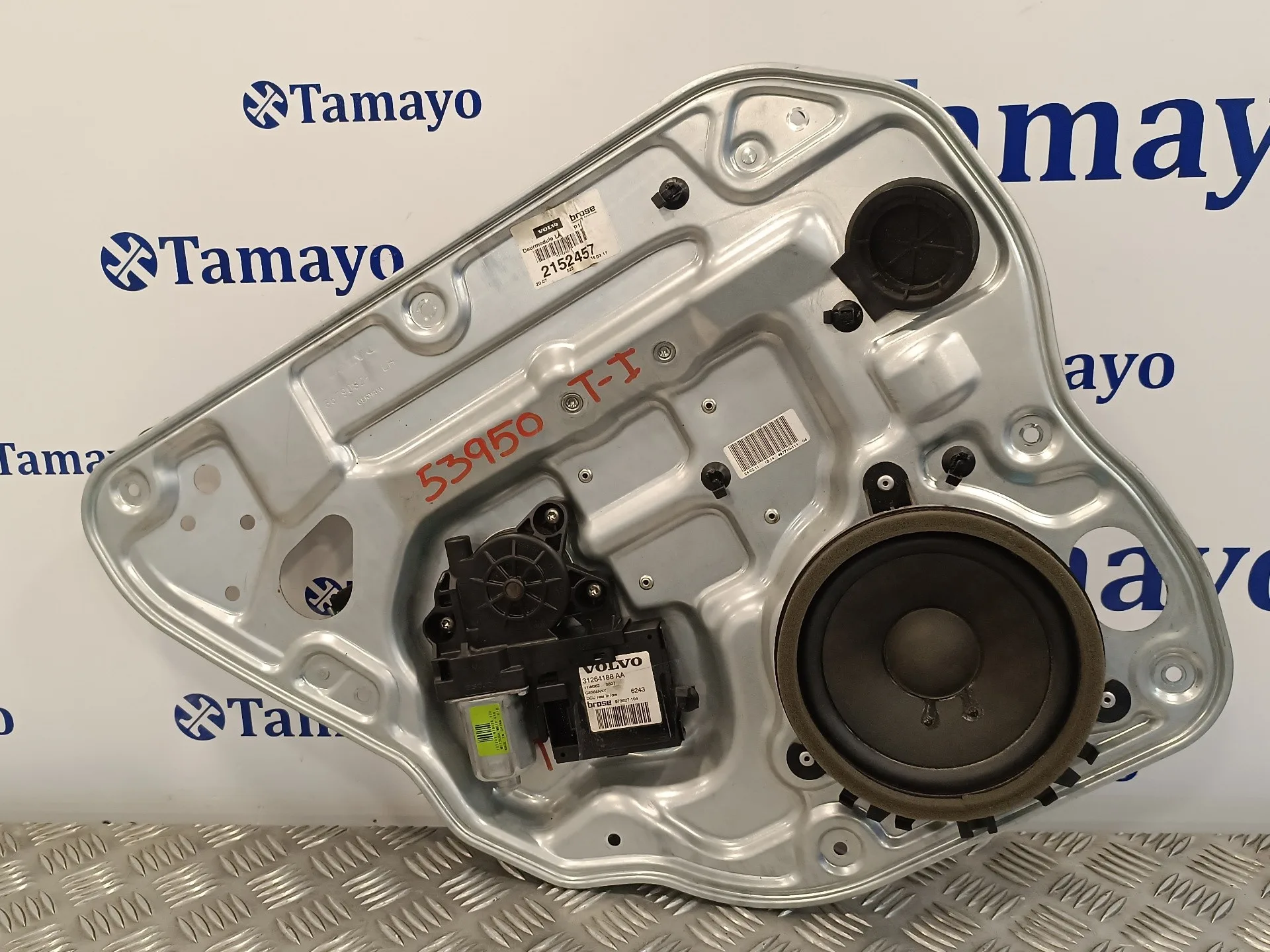 Elevalunas Trasero Izquierdo para Volvo S40 Berlina