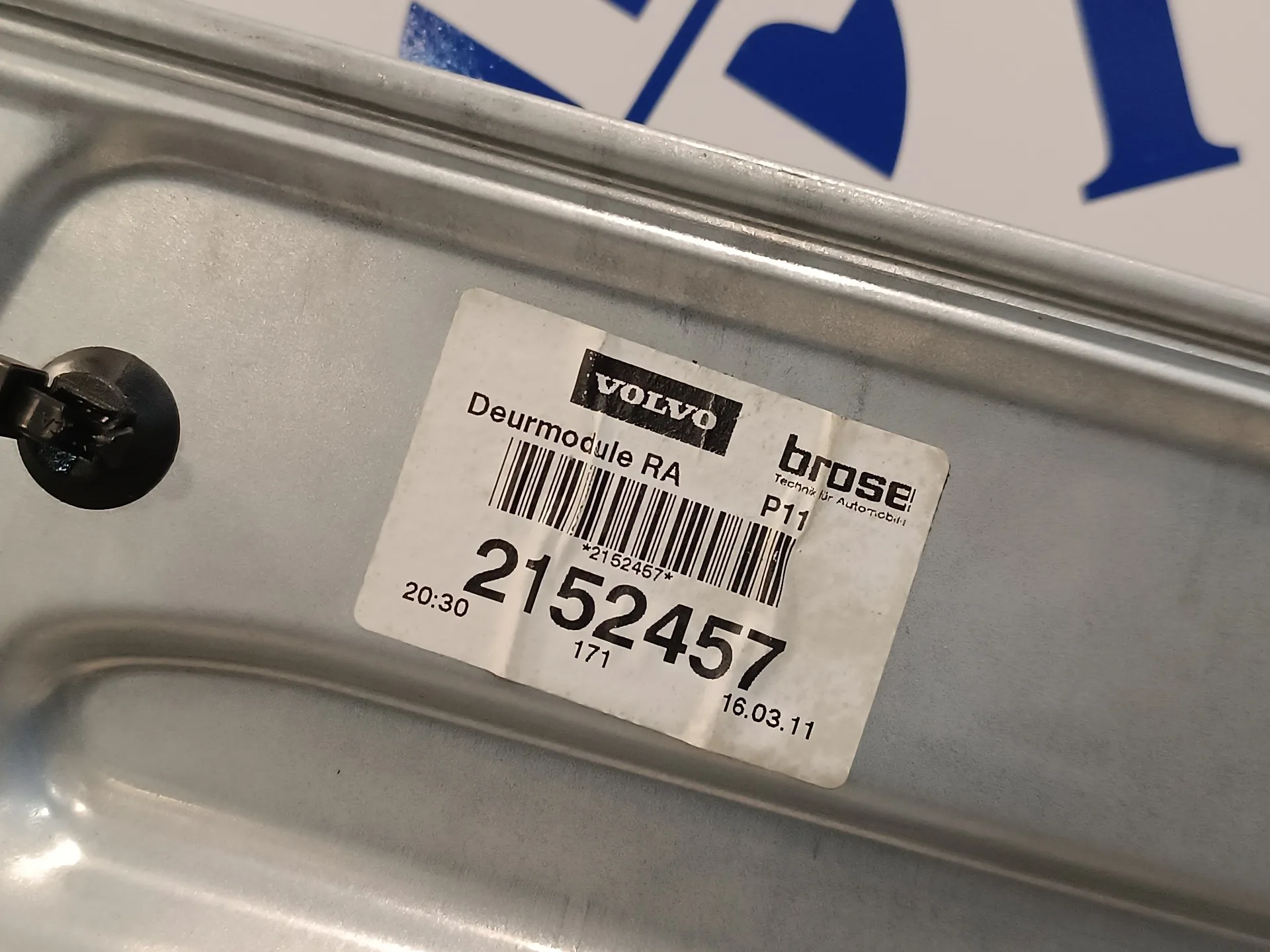 Elevalunas Trasero Derecho para Volvo S40 Berlina